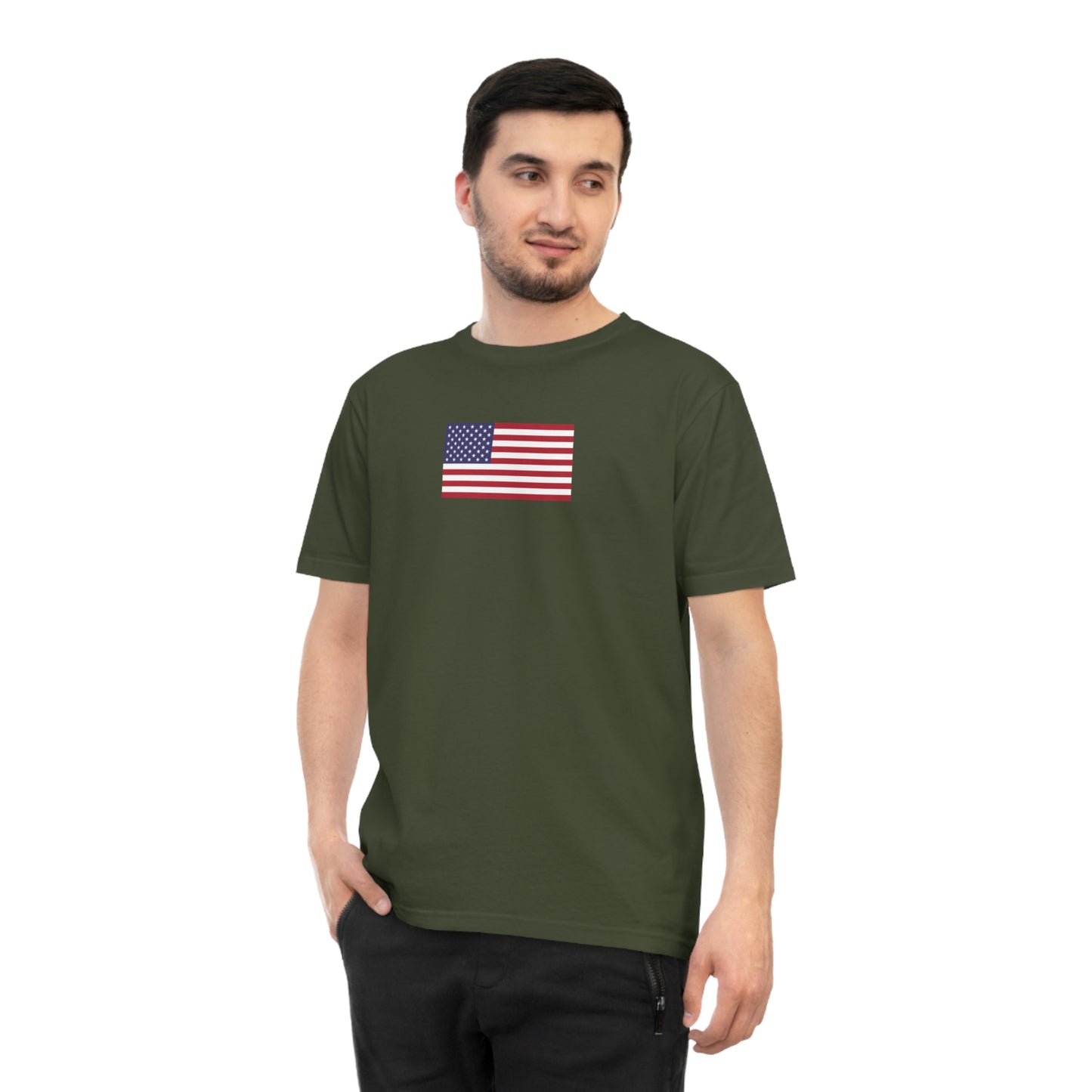 American Flag, Unisex Classic Jersey T-shirt