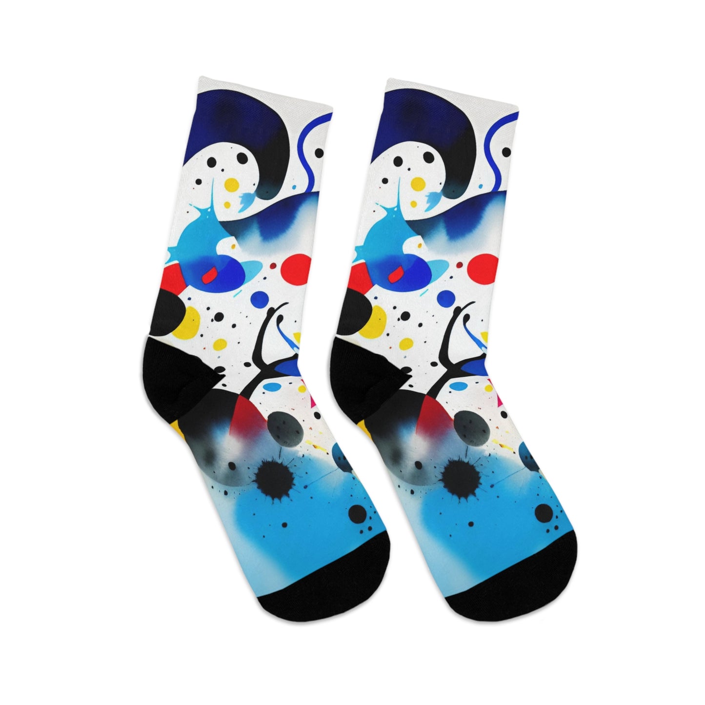 Recycled Poly Socks, Inspired by Miro
