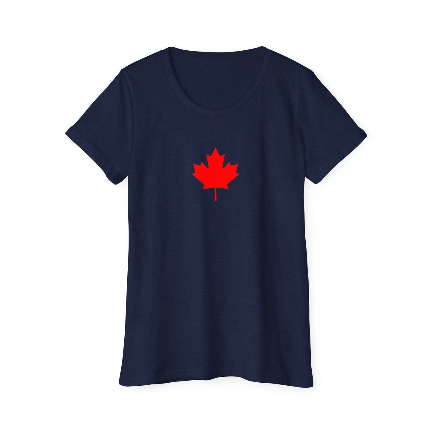 Canadian Maple Leaf, Women's Organic Short Sleeve T-Shirt