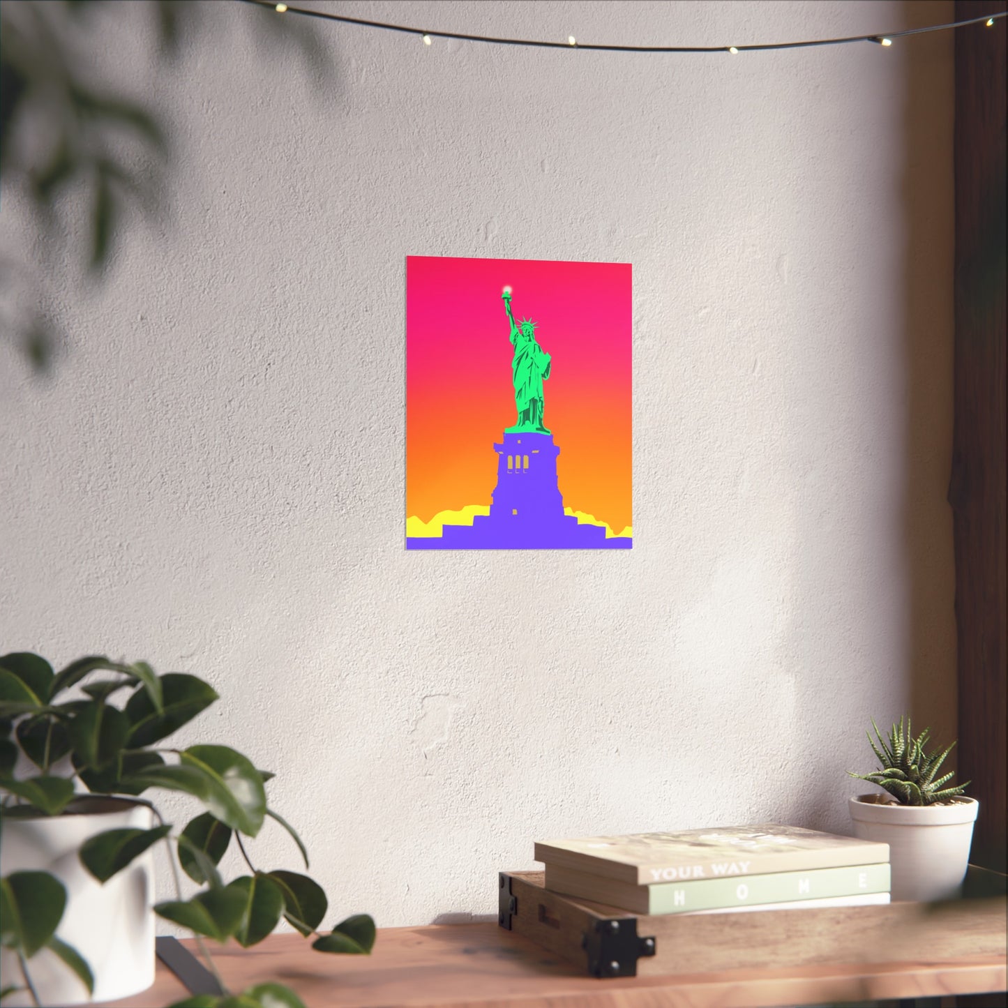 Statue of Liberty Pop Art, Fine Art Posters