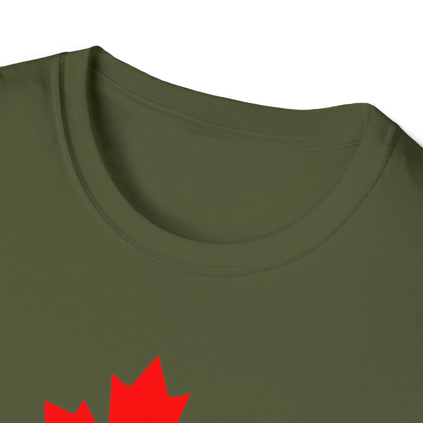 Canadian Maple Leaf, Unisex Softstyle T-Shirt