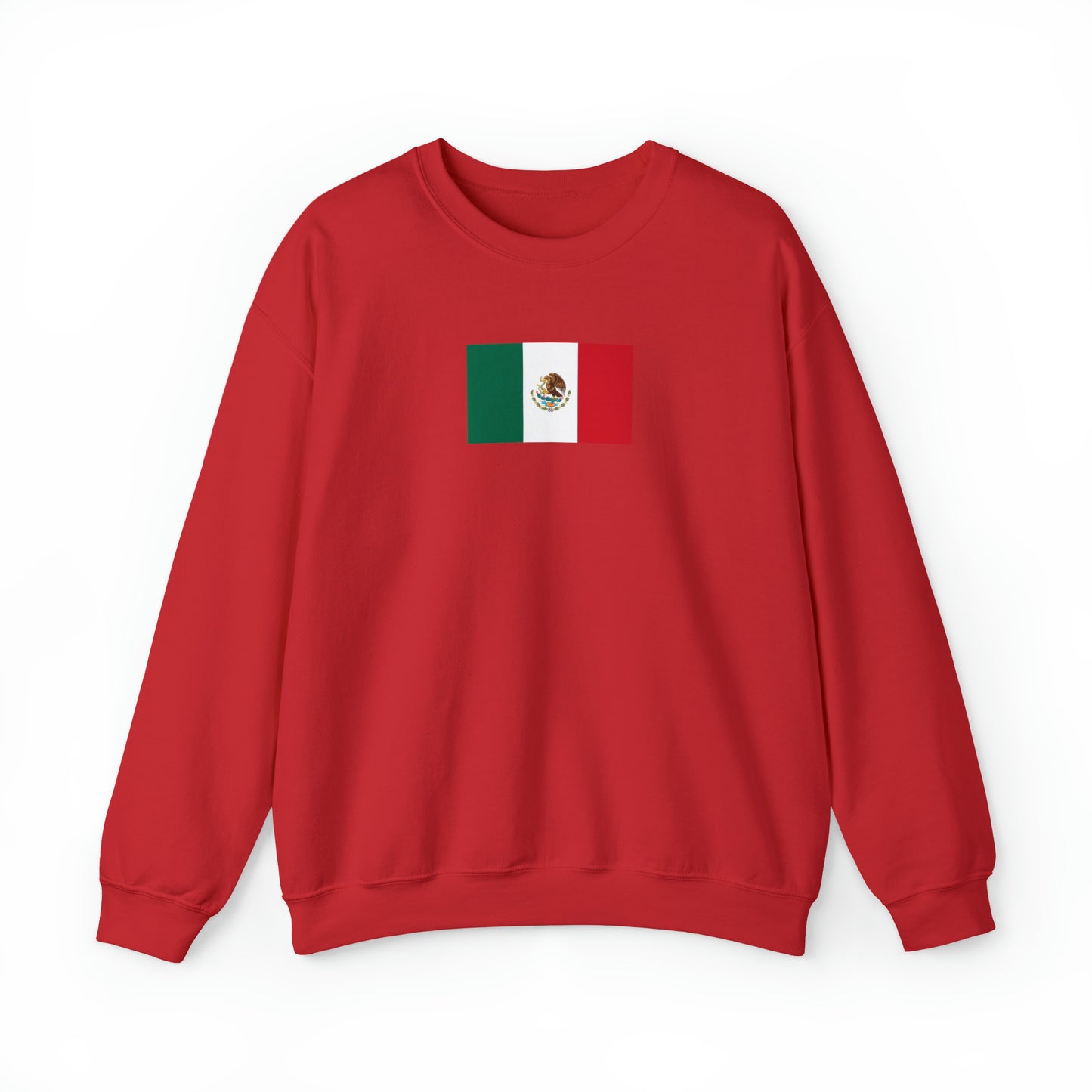Mexican Flag, Unisex Heavy Blend™ Crewneck Sweatshirt