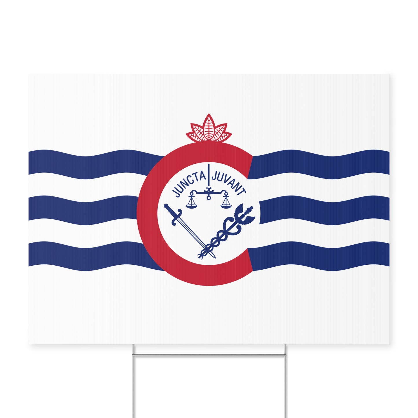 Cincinnati Flag, Yard Sign