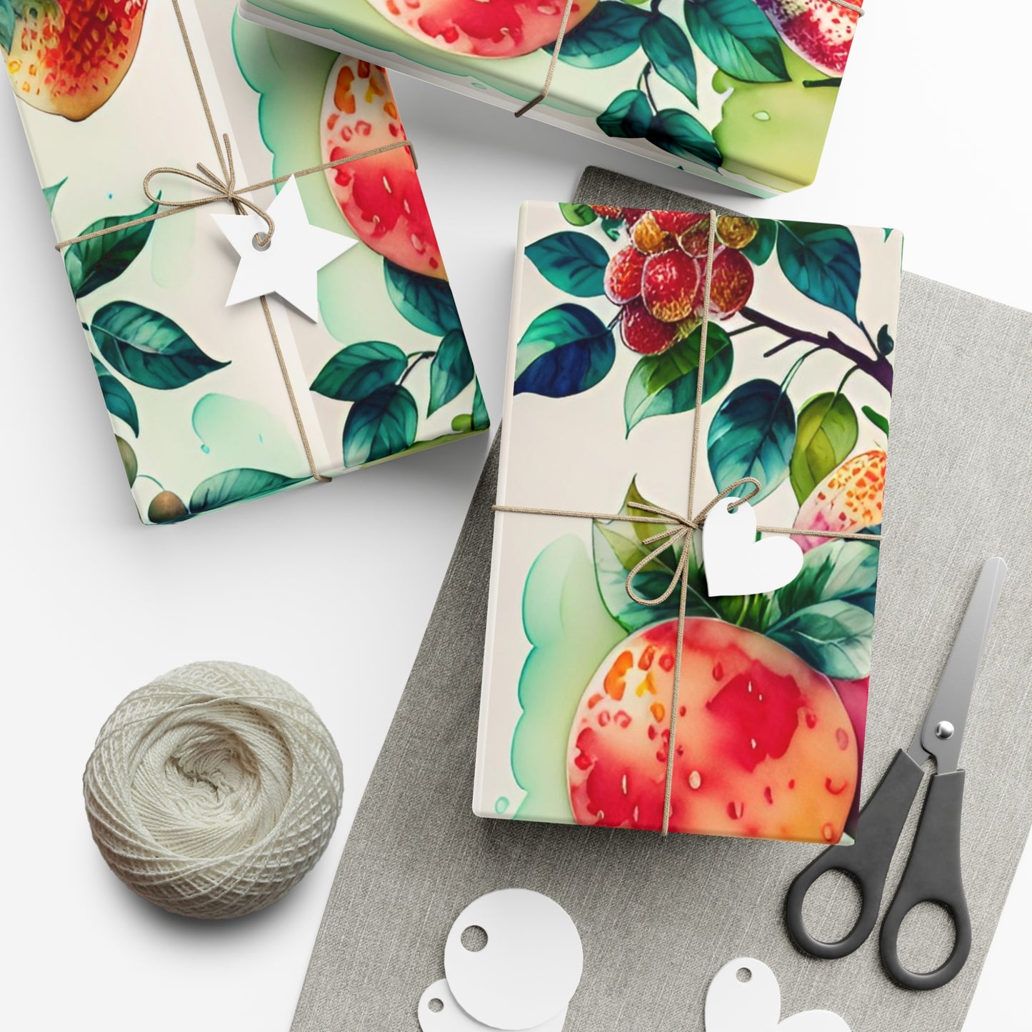Fruit Watercolor Gift Wrap Paper