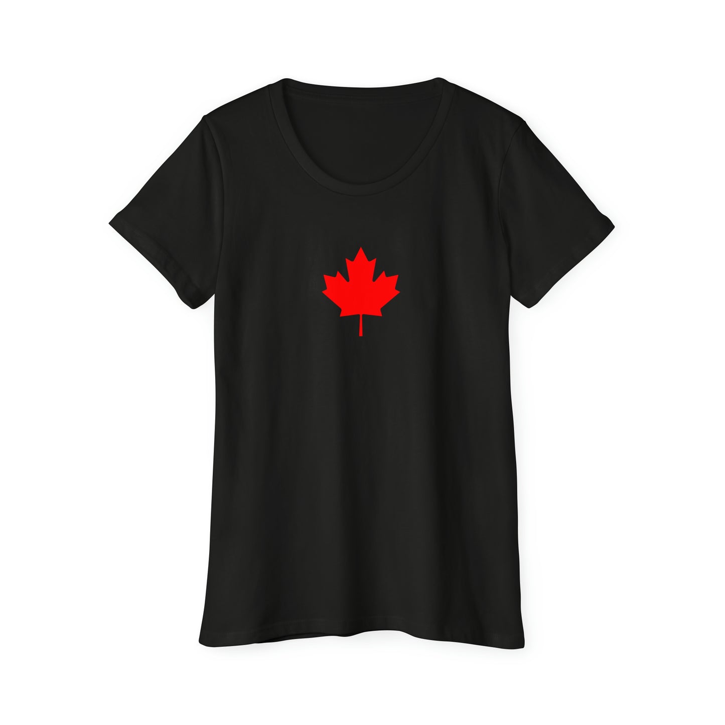 Canadian Maple Leaf, Women's Organic Short Sleeve T-Shirt