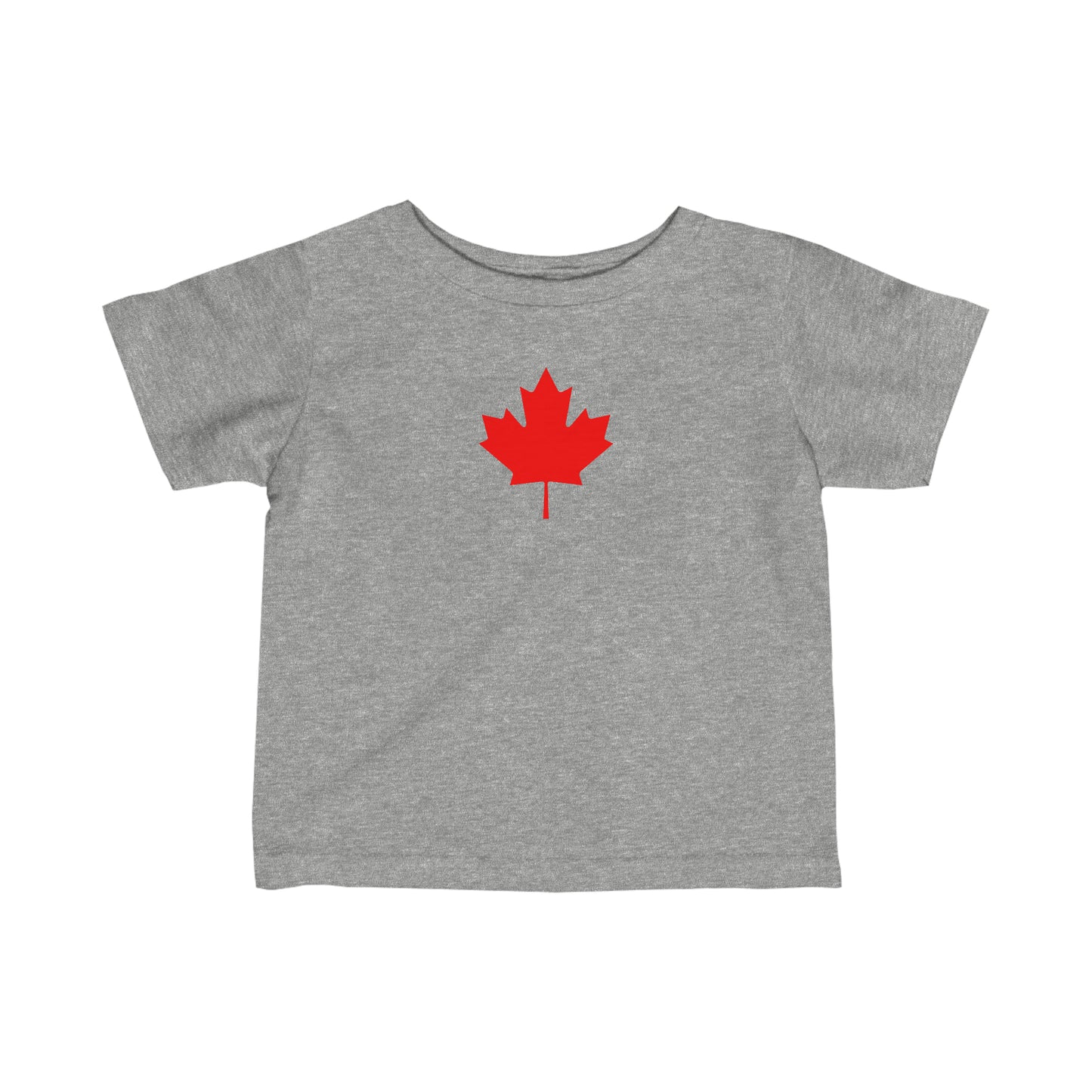 Infant Fine Jersey Tee, Canadian Maple Leaf