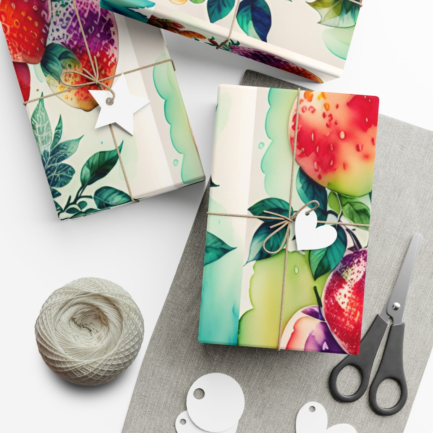 Fruit Watercolor Gift Wrap Paper