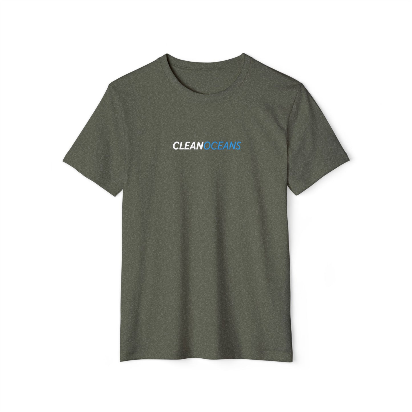 CleanOceans, Unisex Recycled Organic T-Shirt