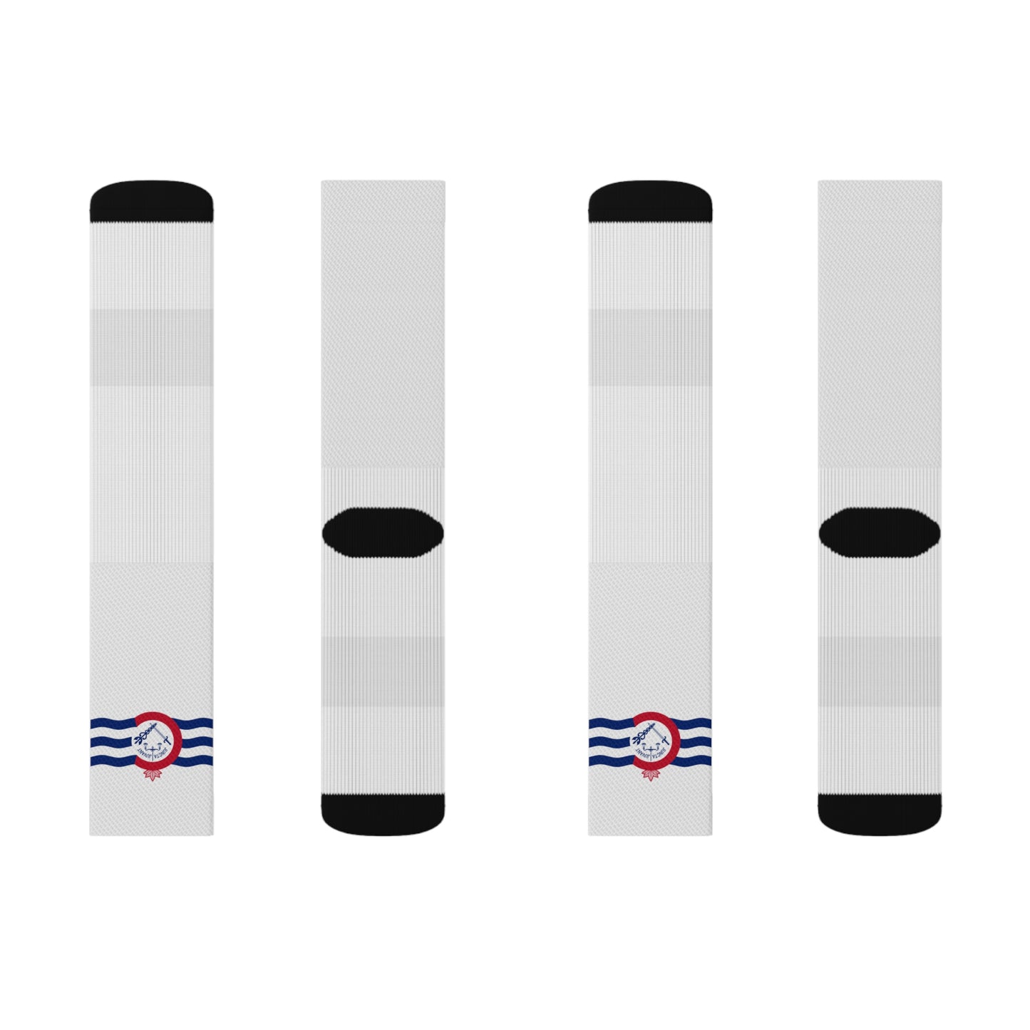 Cincinnati Flag, Sublimation Socks