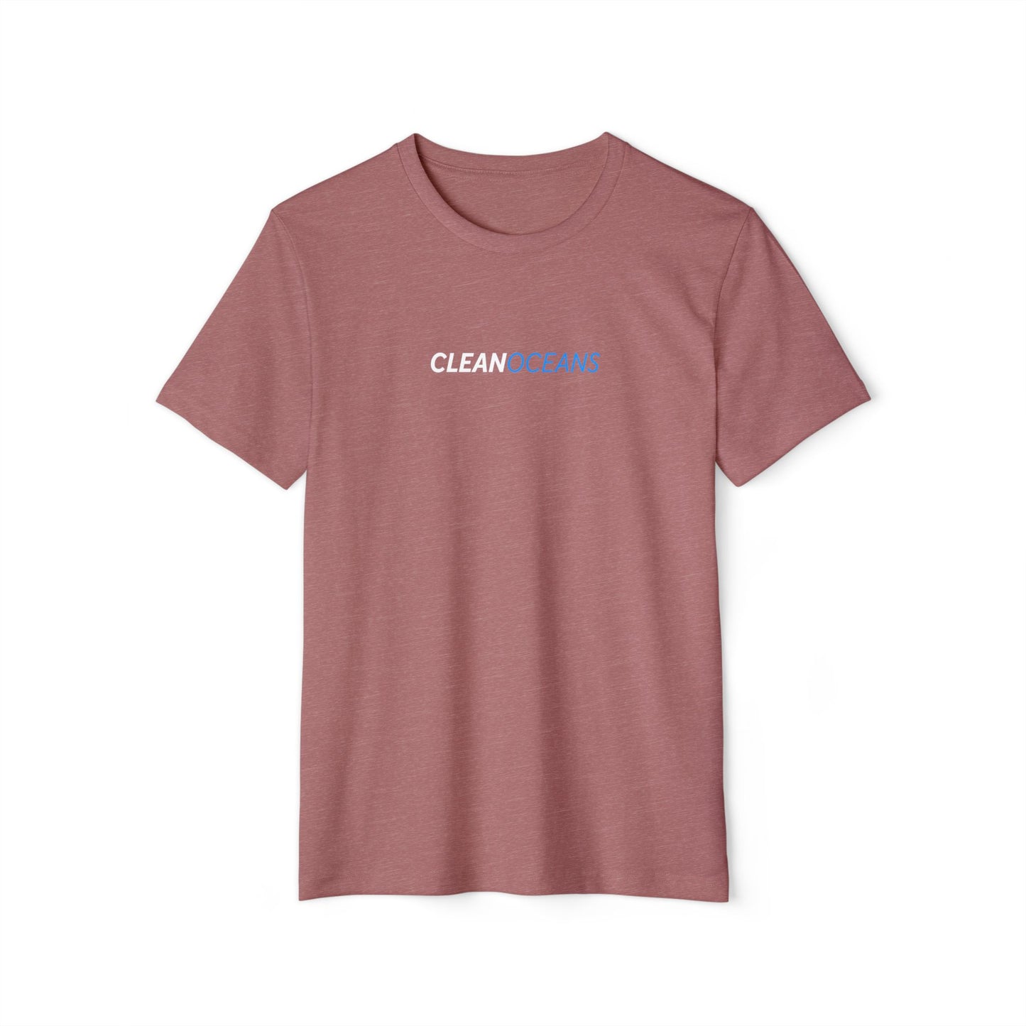 CleanOceans, Unisex Recycled Organic T-Shirt