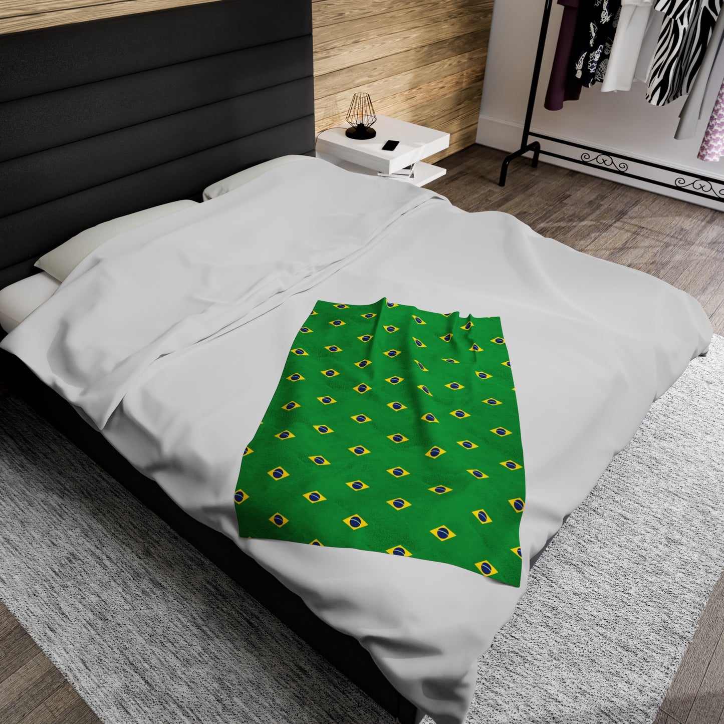 BRAZIL Velvety Plush Blanket