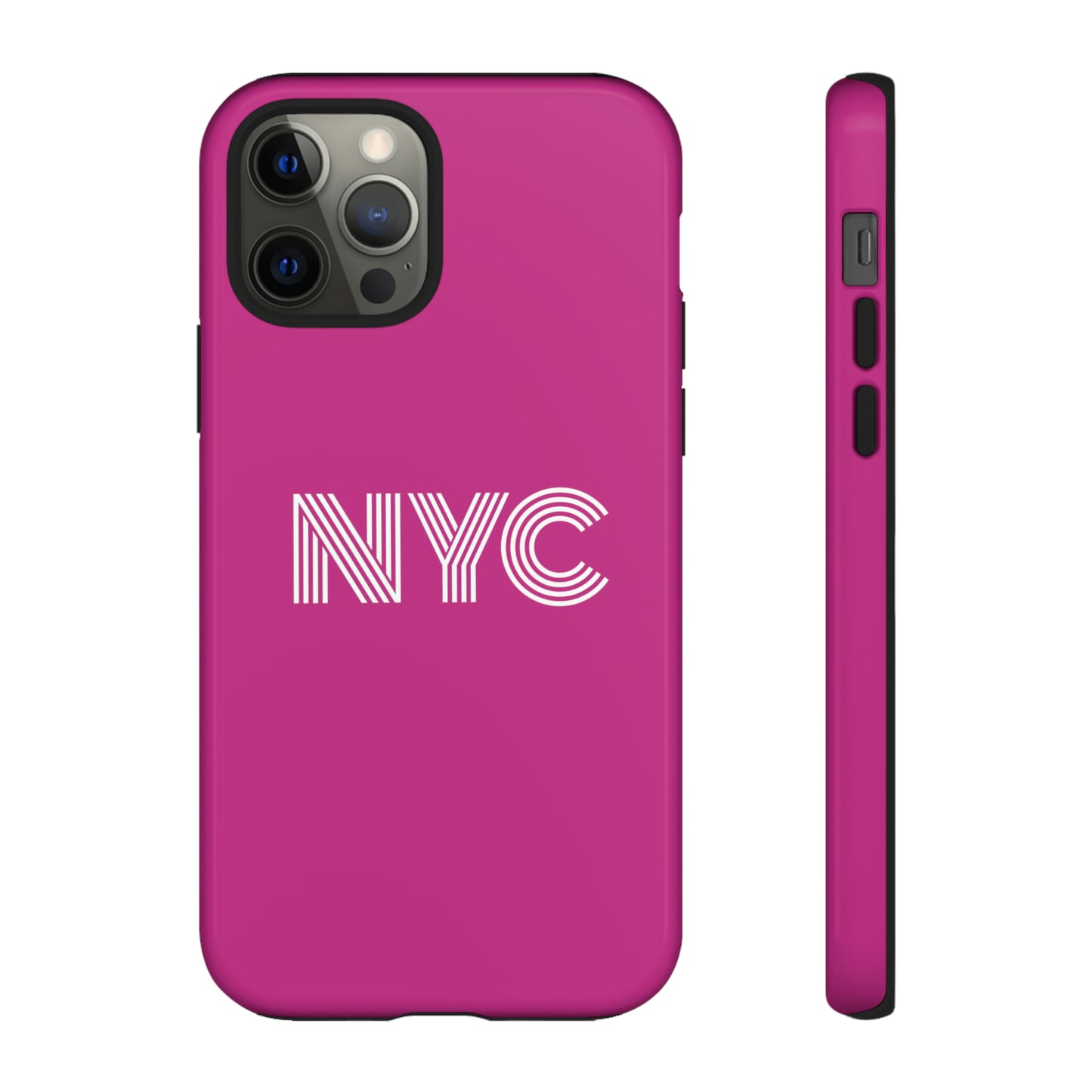NYC Tough Phone Case, Pink