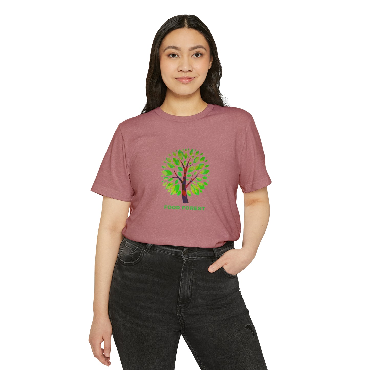 FOOD FOREST, Unisex Recycled Organic T-Shirt