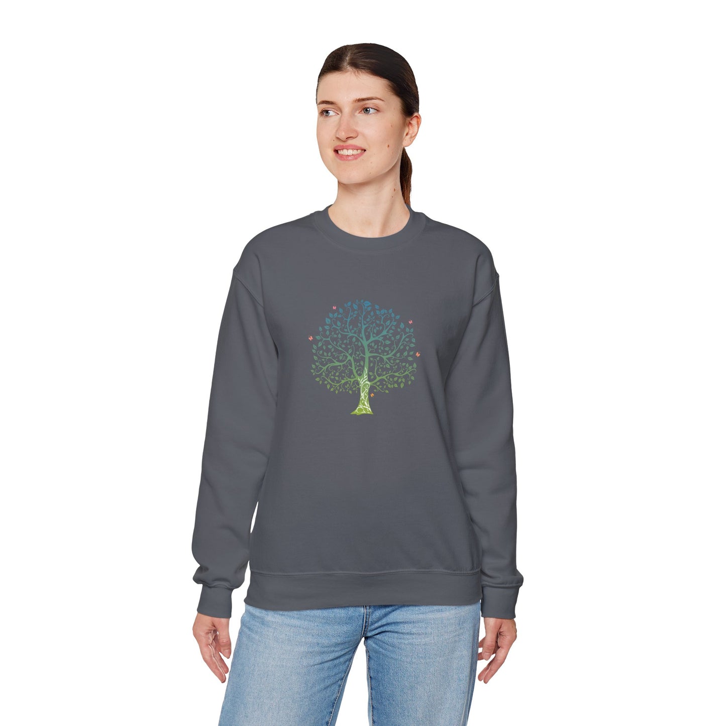 Tree of Life, Unisex Heavy Blend™ Crewneck Sweatshirt