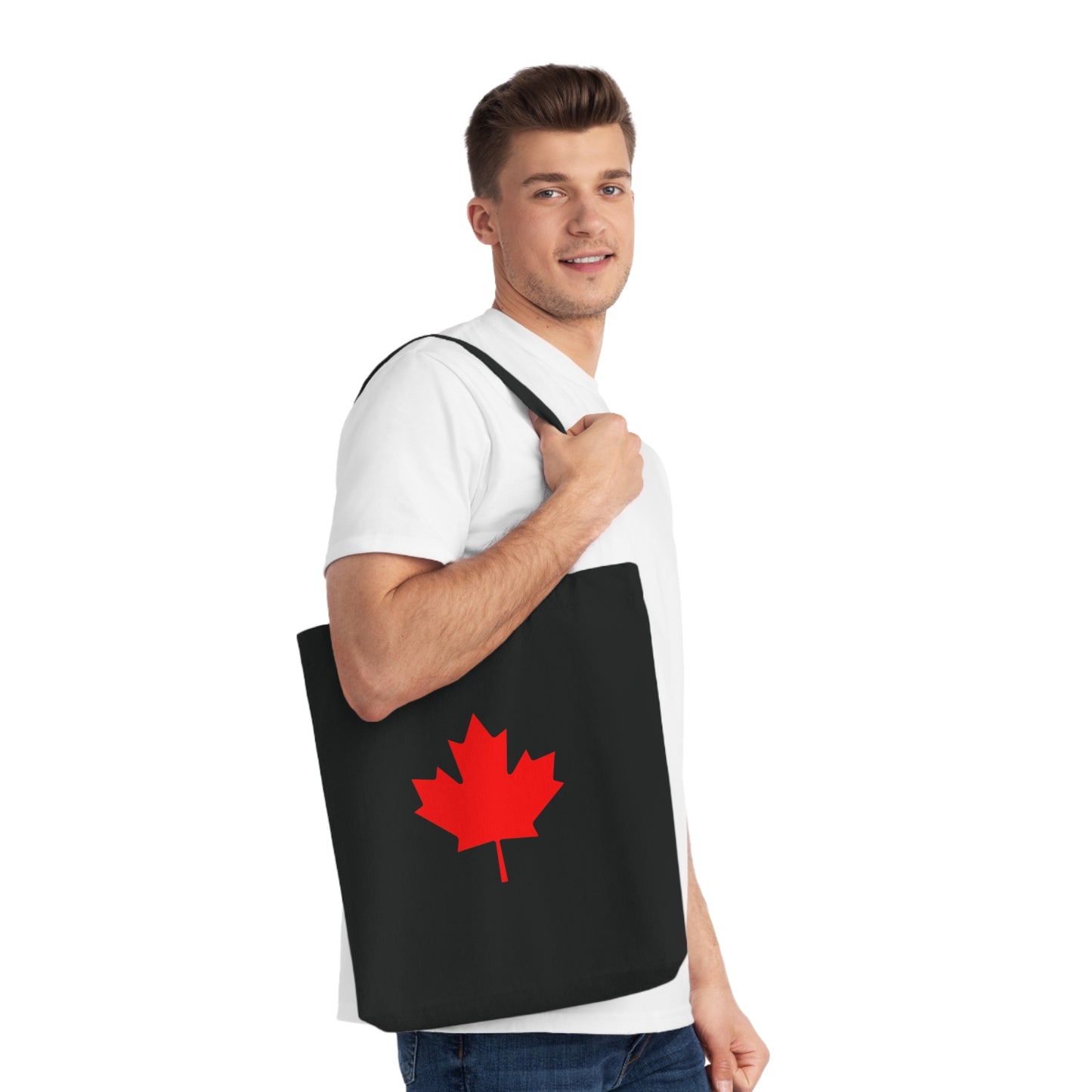 Canadian Maple Leaf, Woven Tote Bag