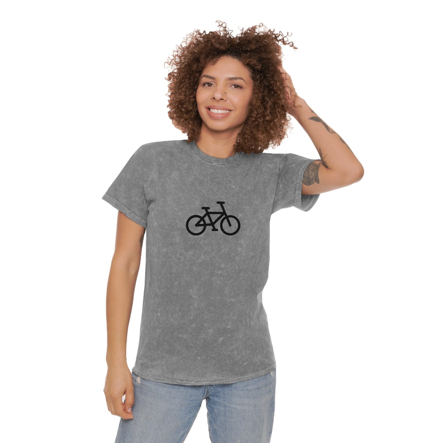 BIKE Unisex Mineral Wash T-Shirt