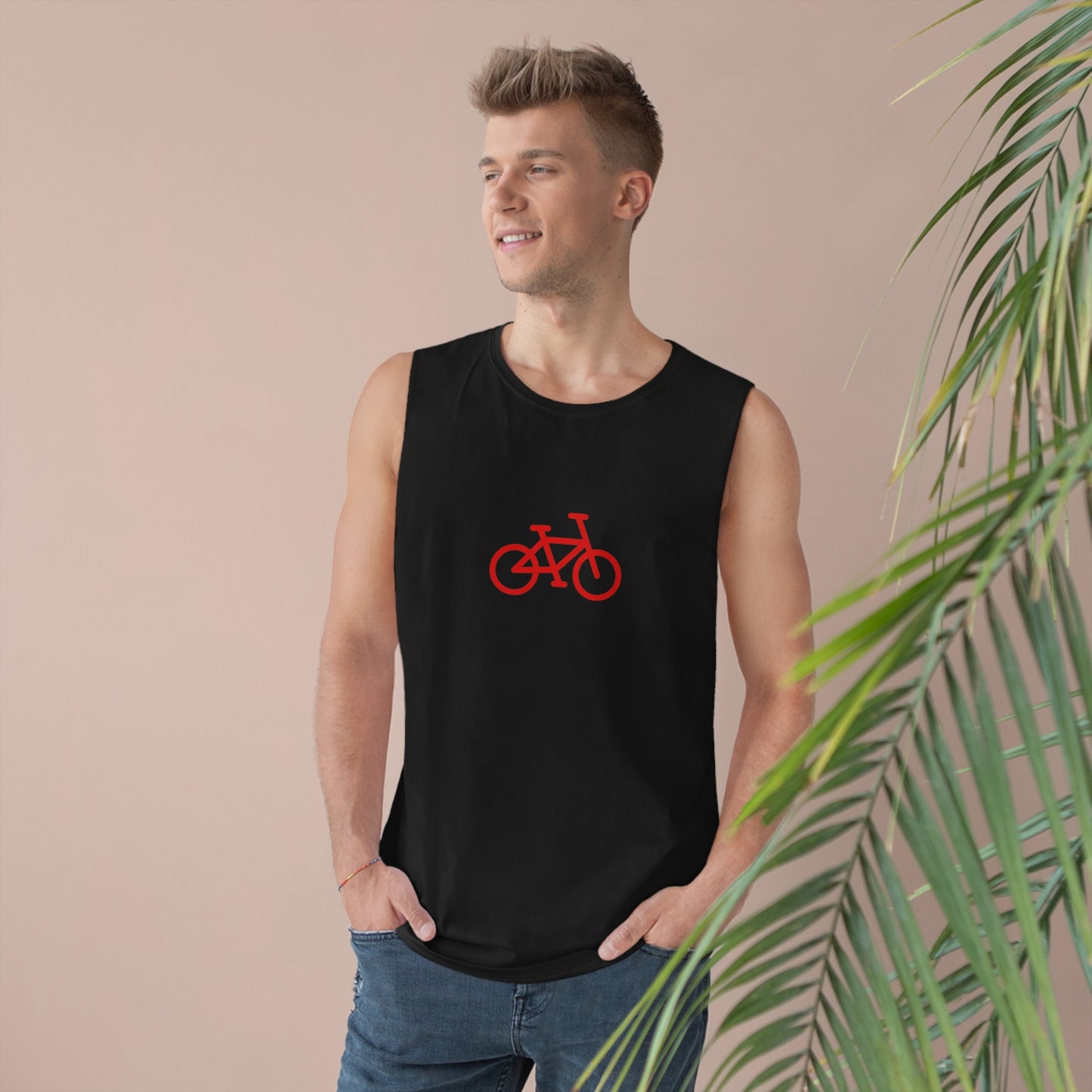 BIKE Barnard Tank, Red Print