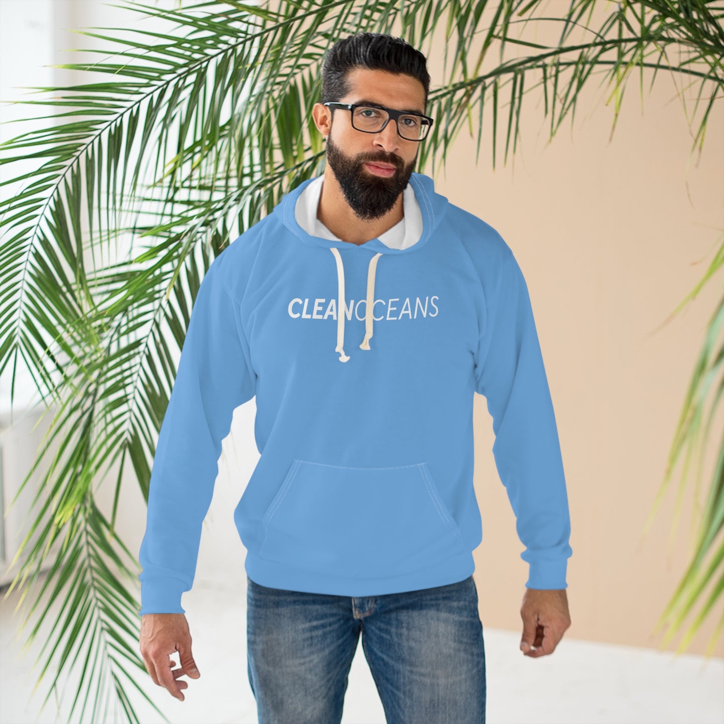 CleanOceans, Unisex Pullover Hoodie