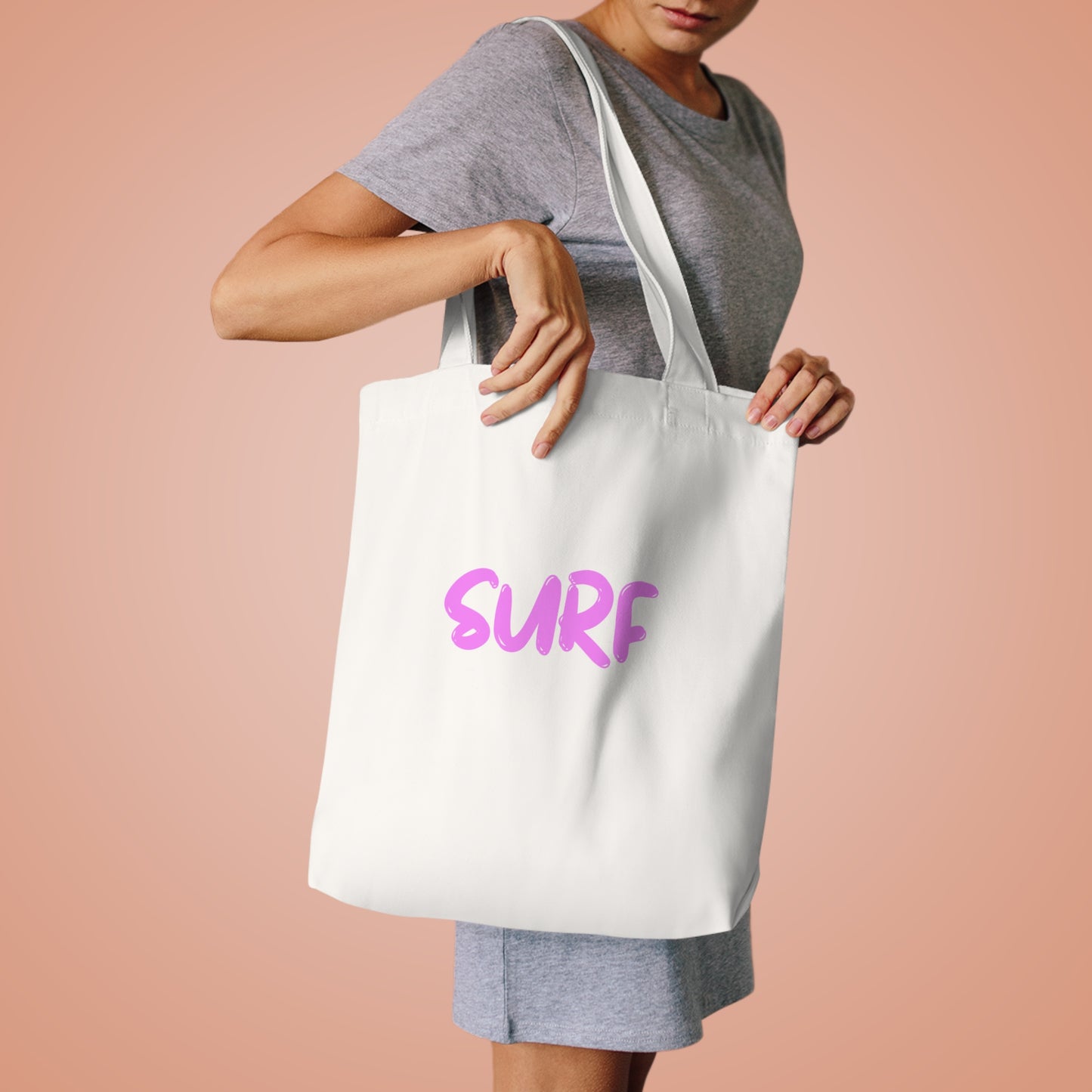 SURF Cotton Tote Bag