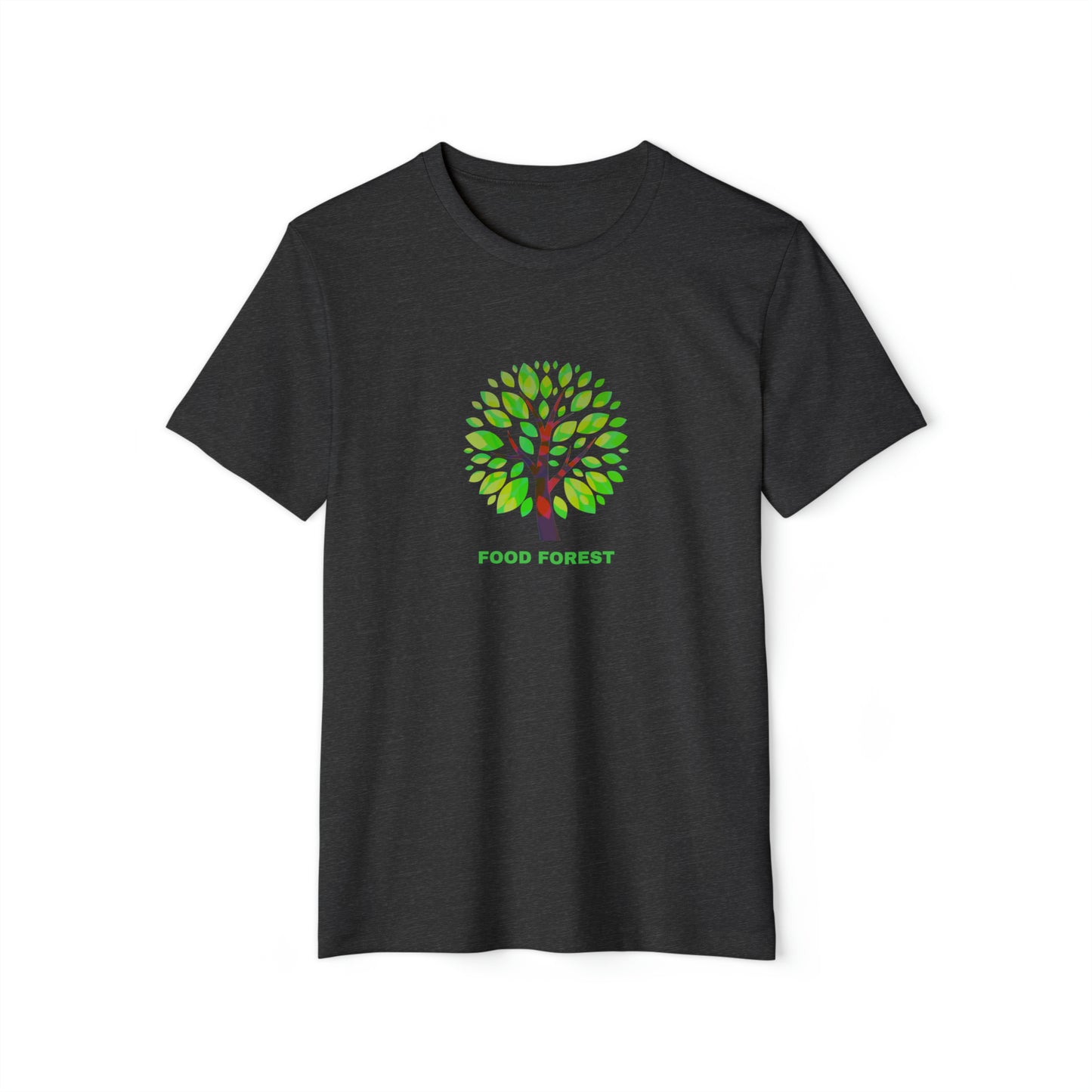 FOOD FOREST, Unisex Recycled Organic T-Shirt