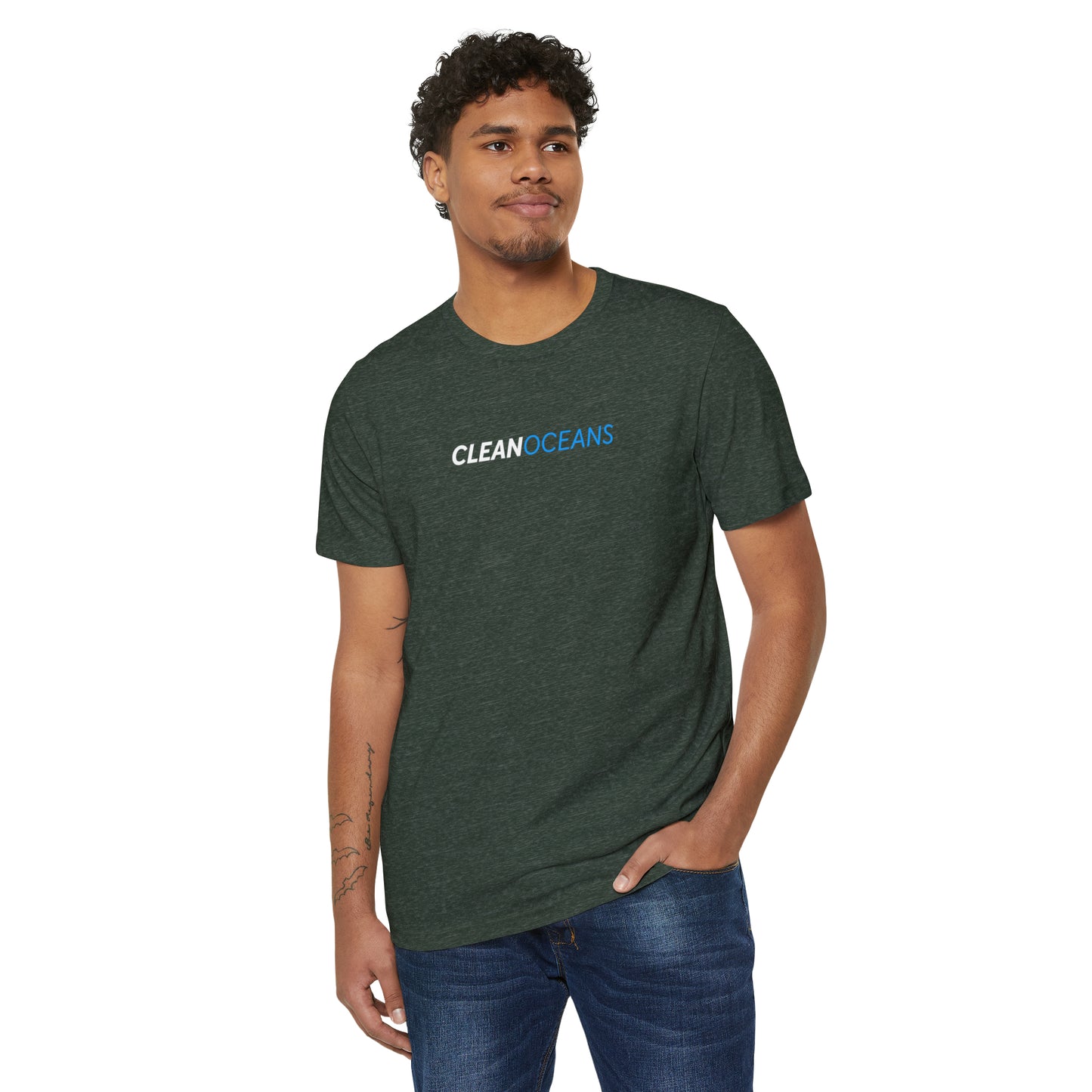 CleanOceans Unisex Recycled Organic T-Shirt