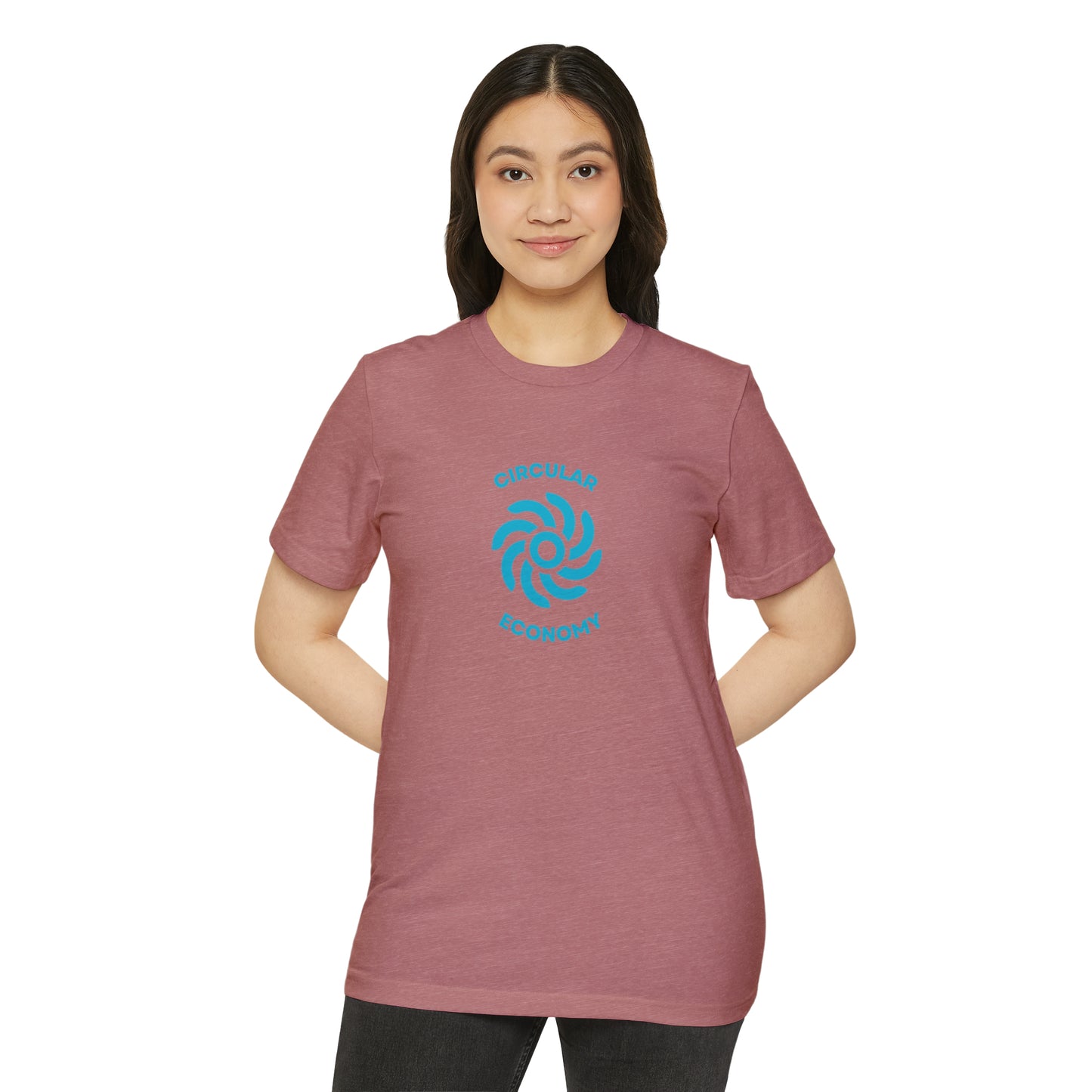 Circular Economy, Unisex Recycled Organic T-Shirt