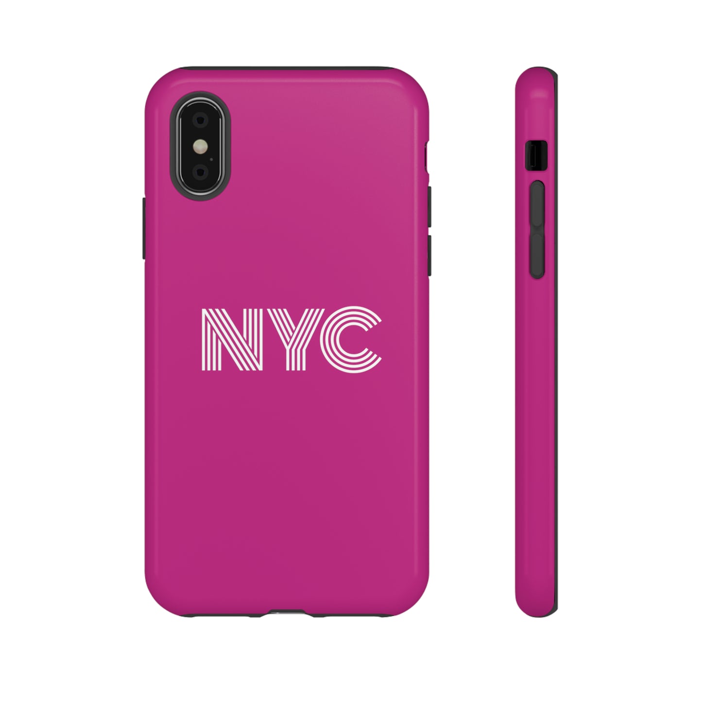 NYC Tough Phone Case, Pink