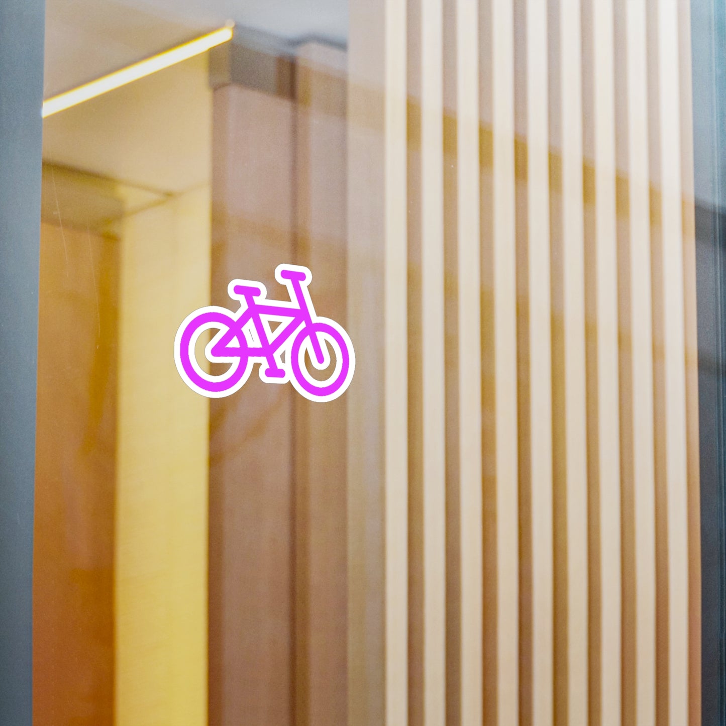 BIKE Kiss-Cut Vinyl Decals, Pink