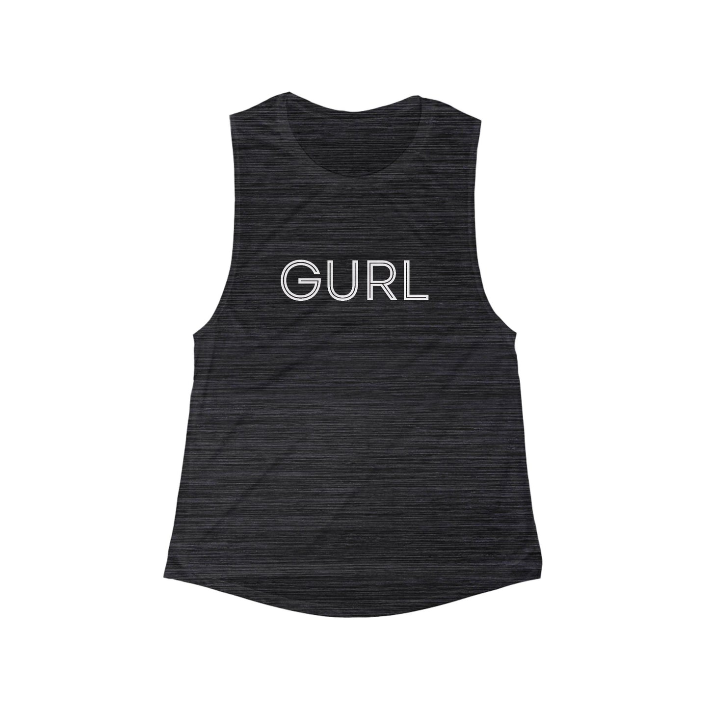Women's Flowy Scoop Muscle Tank, GURL