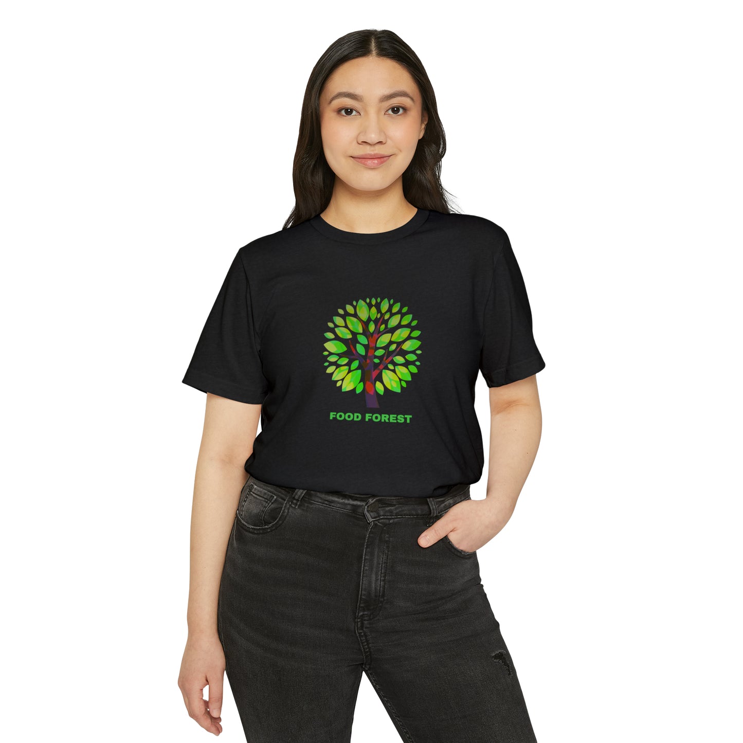 FOOD FOREST, Unisex Recycled Organic T-Shirt