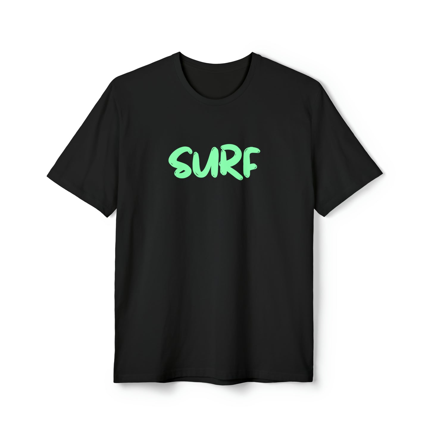 SURF Unisex District® Re-Tee®, Turquoise Script
