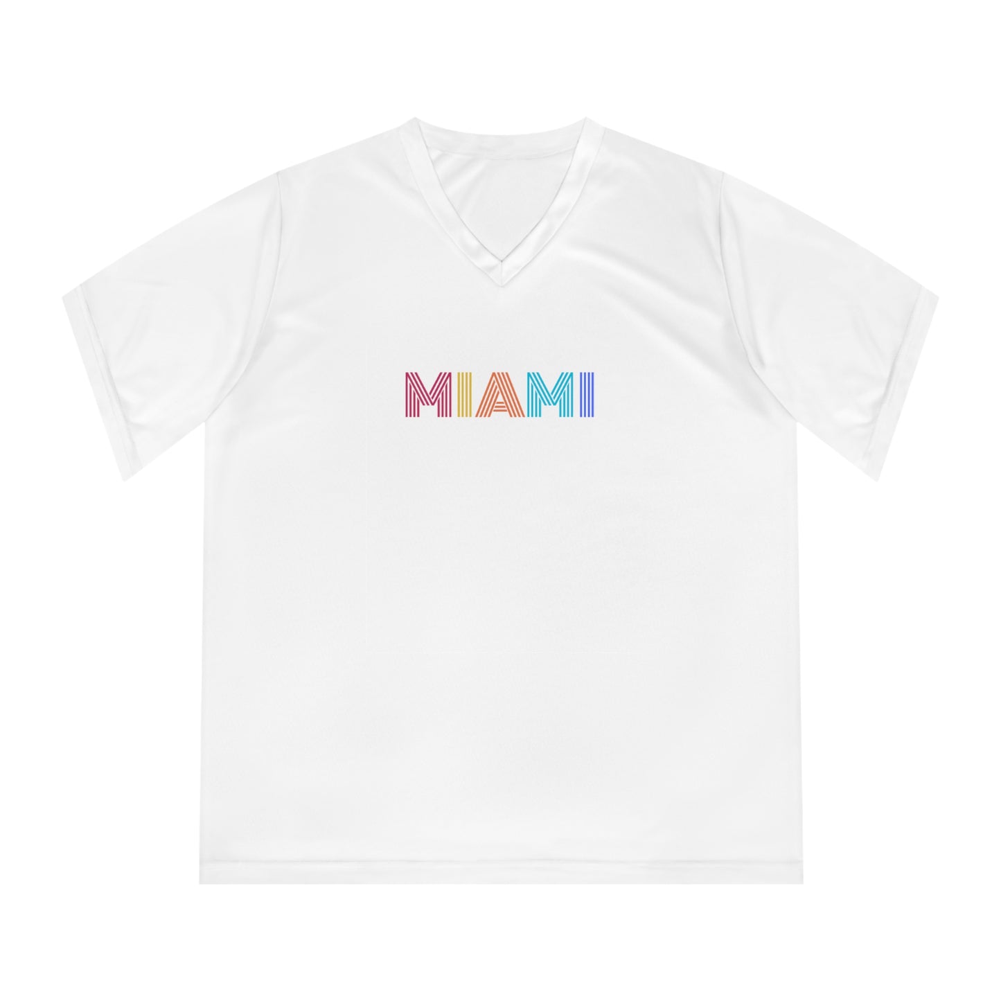 MIAMI Women's Performance V-Neck T-Shirt