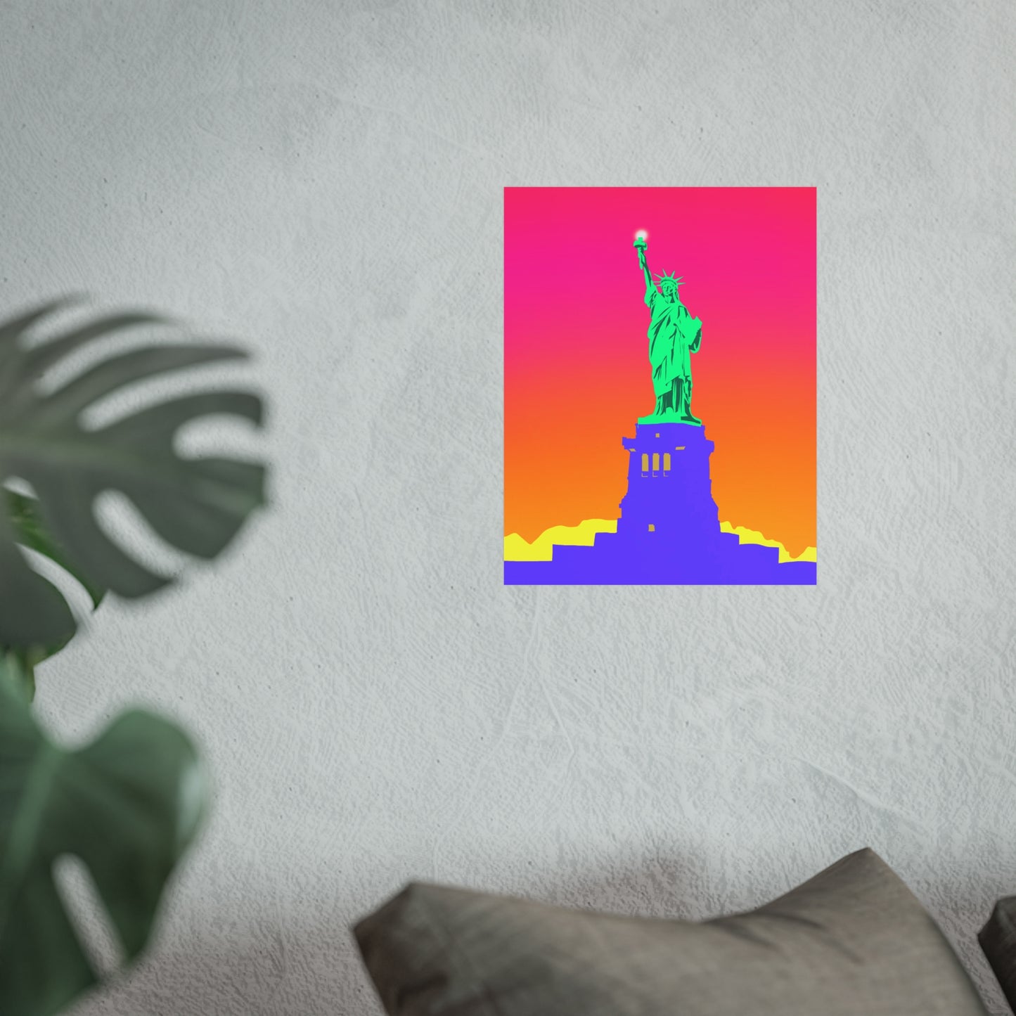 Statue of Liberty Pop Art, Fine Art Posters