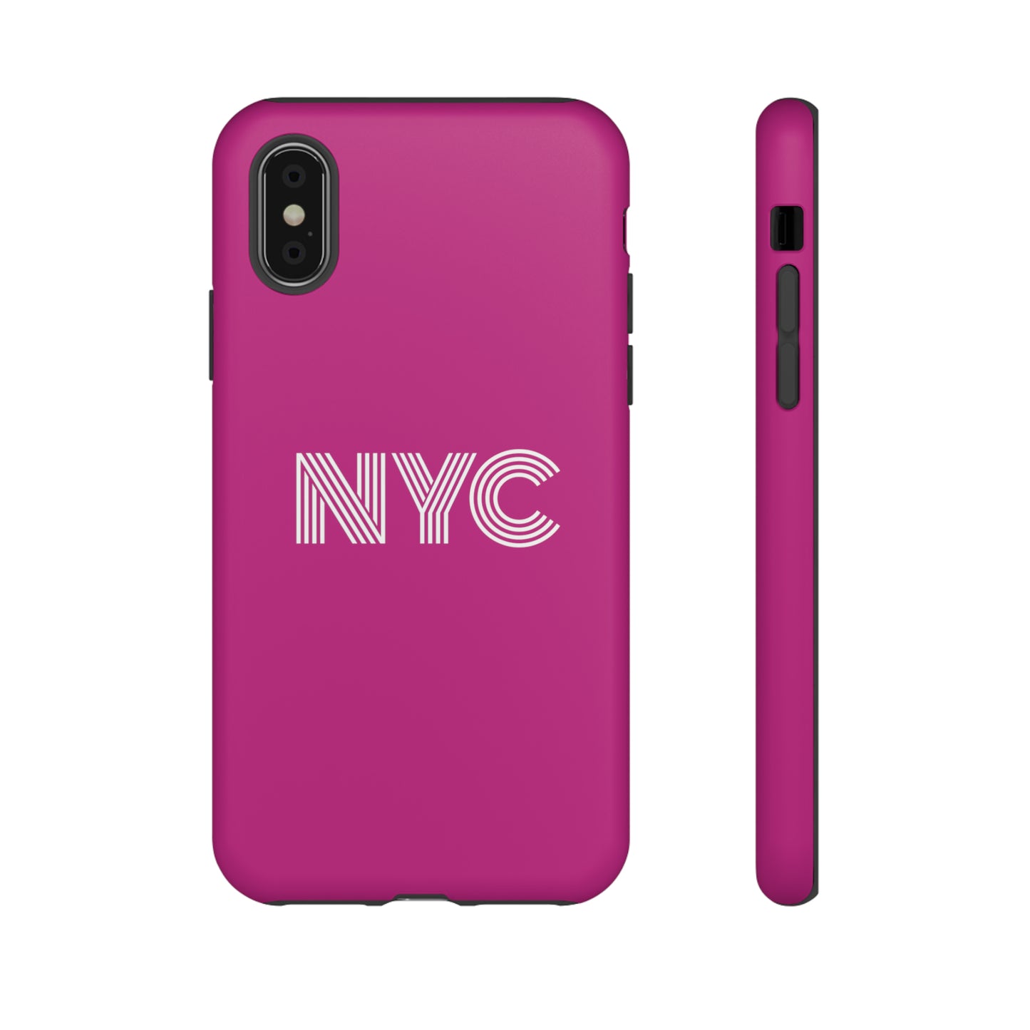 NYC Tough Phone Case, Pink