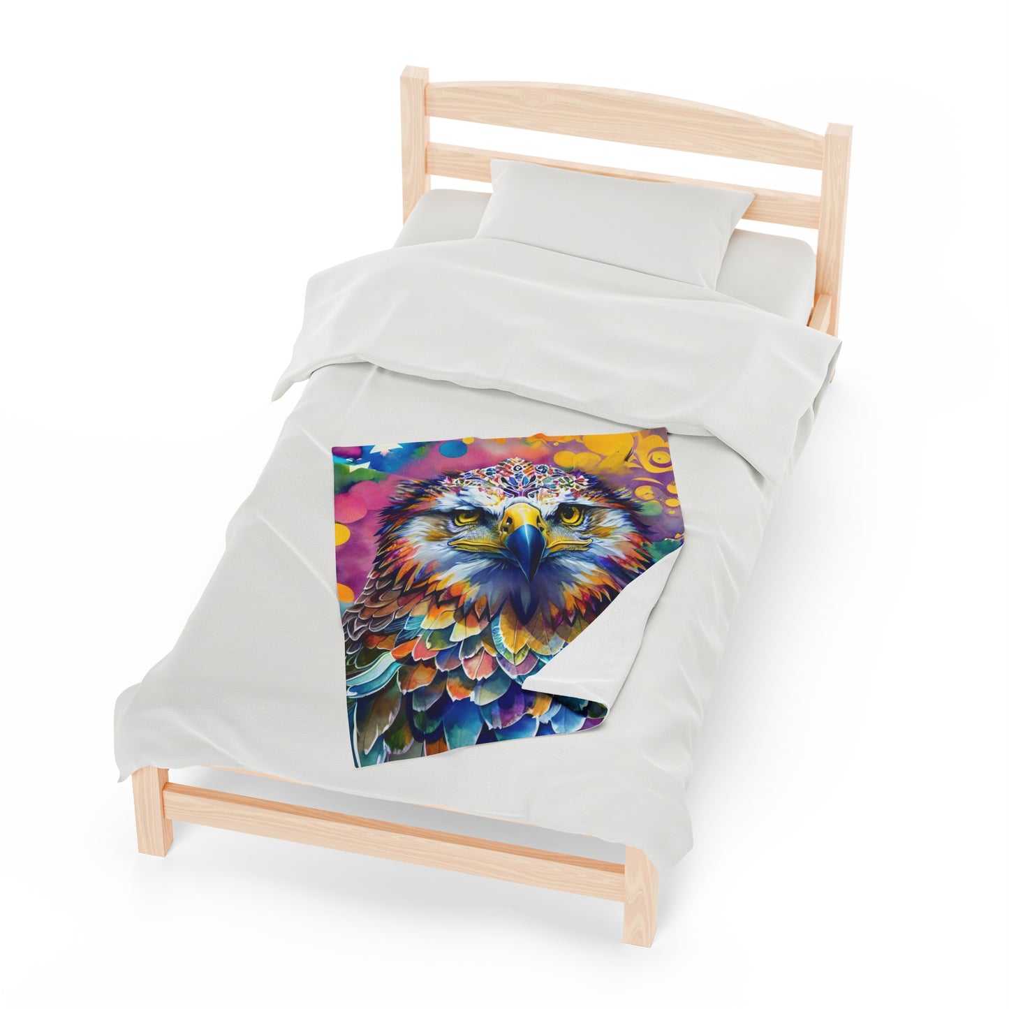 Eagle, Velveteen Plush Blanket