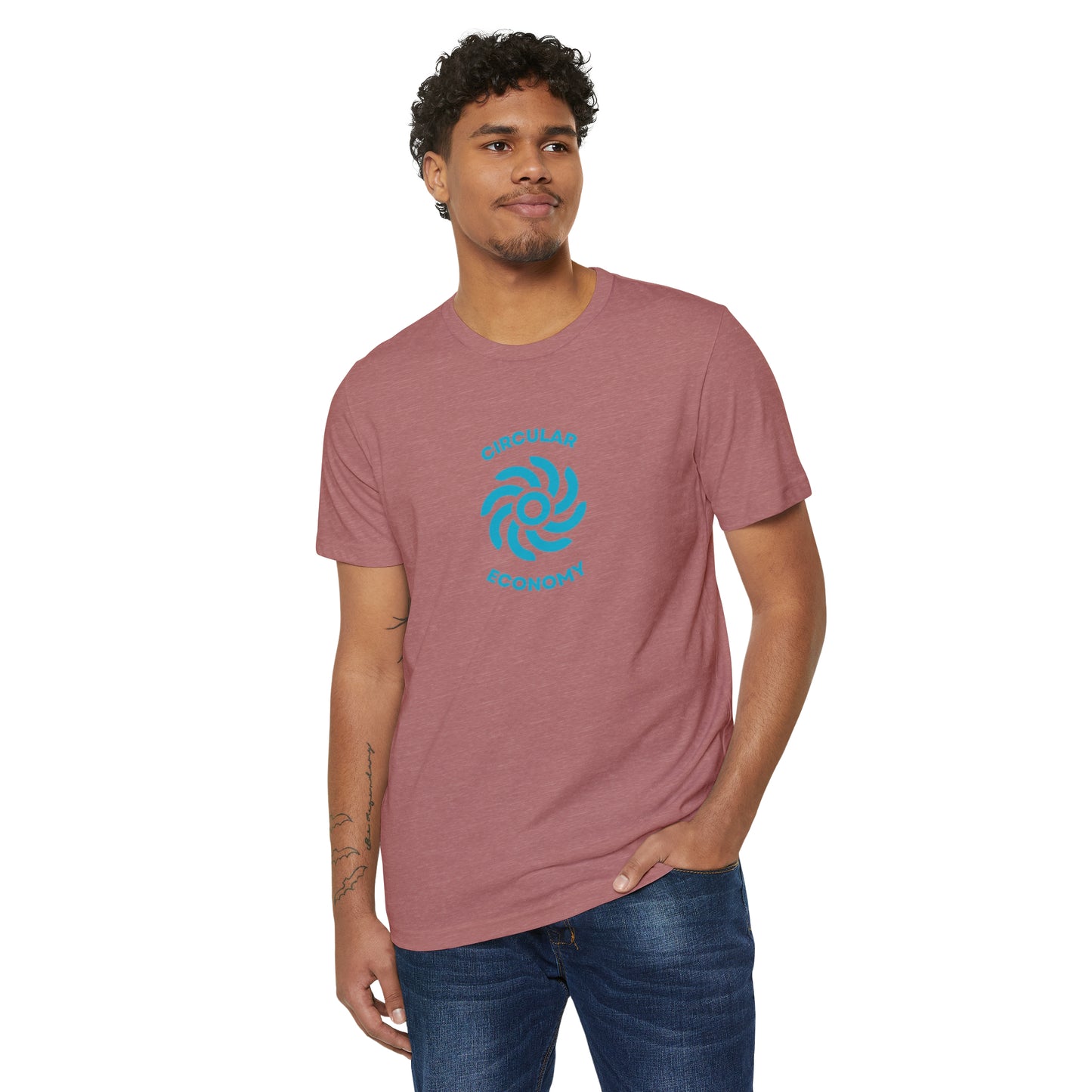 Circular Economy, Unisex Recycled Organic T-Shirt