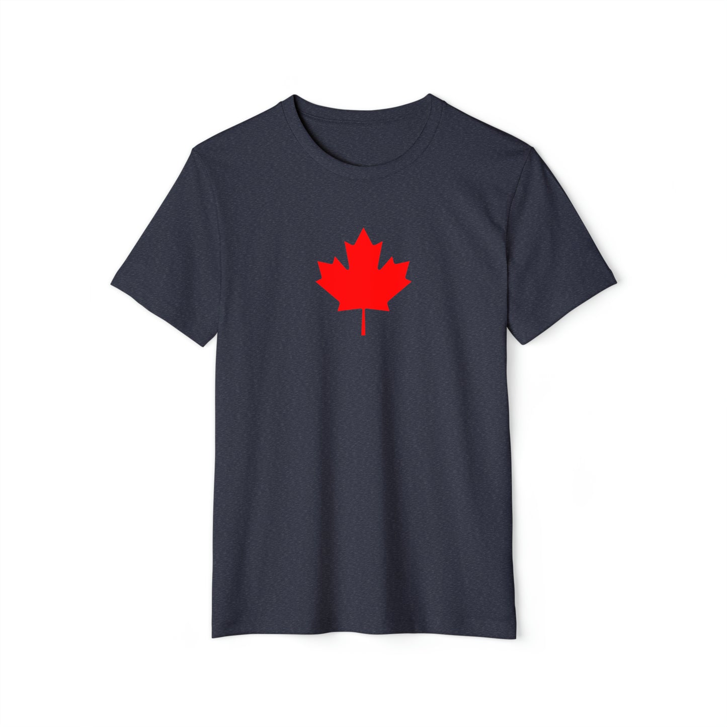 Canadian Maple Leaf, Unisex Recycled Organic T-Shirt