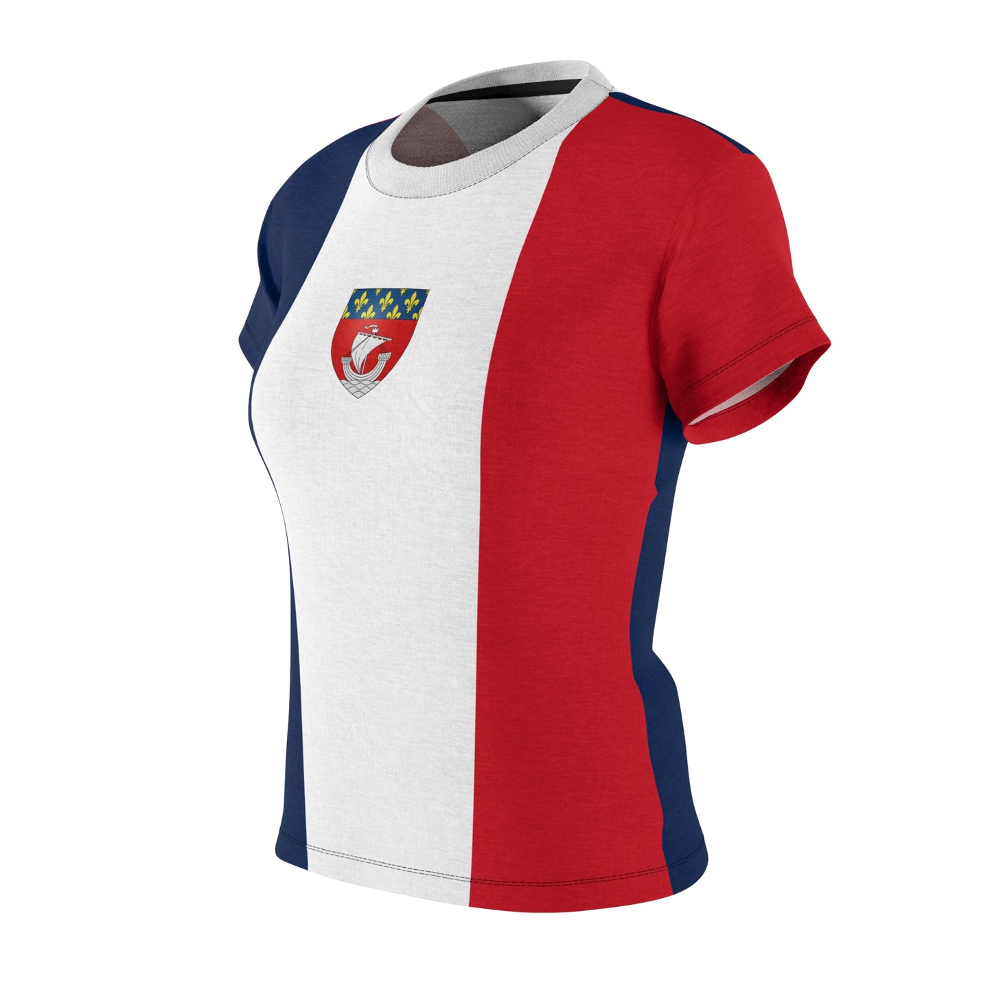 French Flag, Women's Cut & Sew Tee