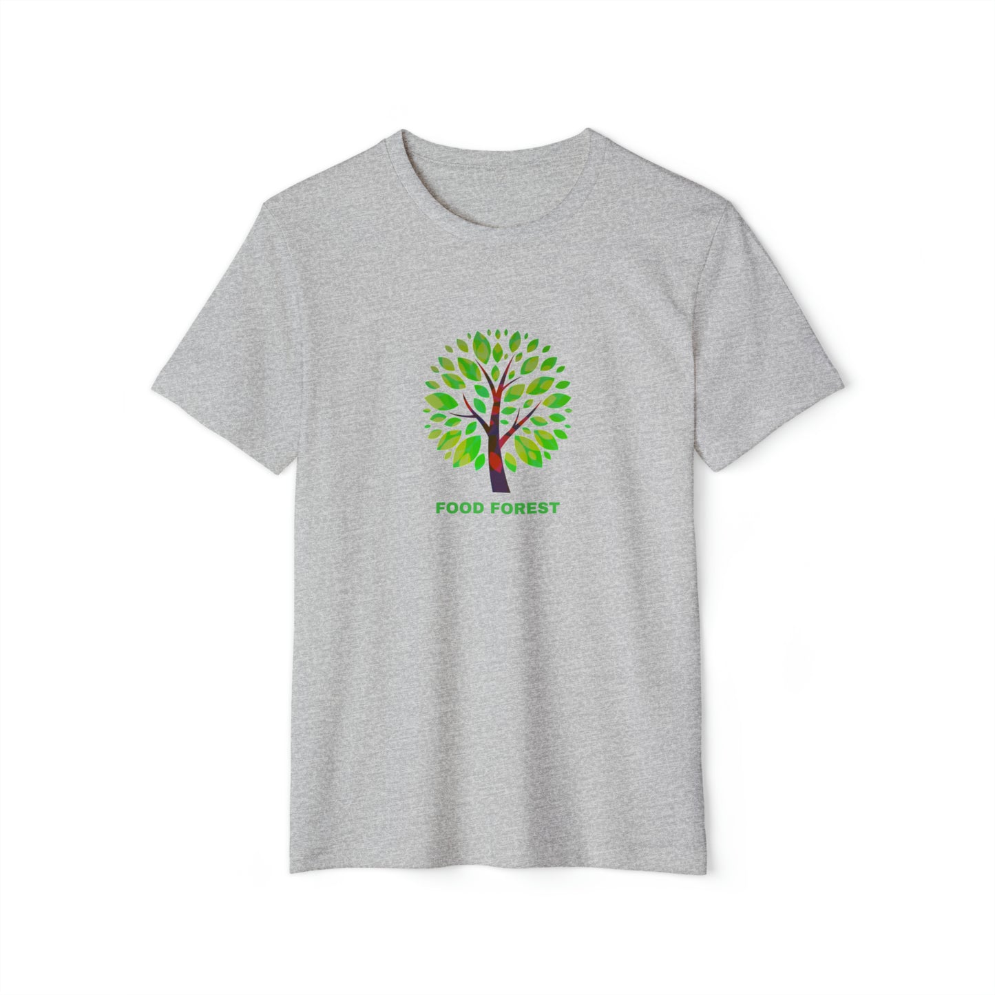 FOOD FOREST, Unisex Recycled Organic T-Shirt