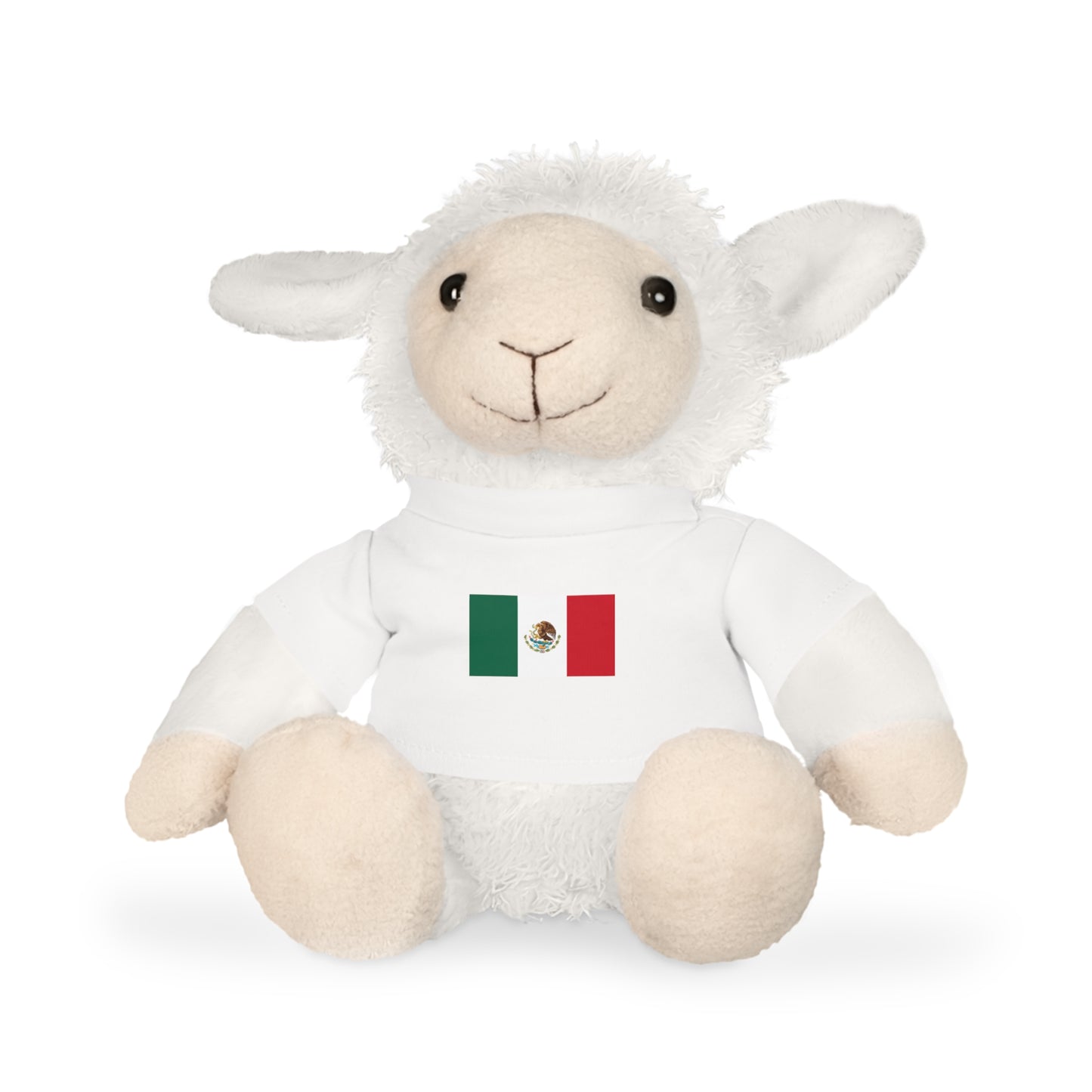 Plush Toy with Mexican Flag Shirt