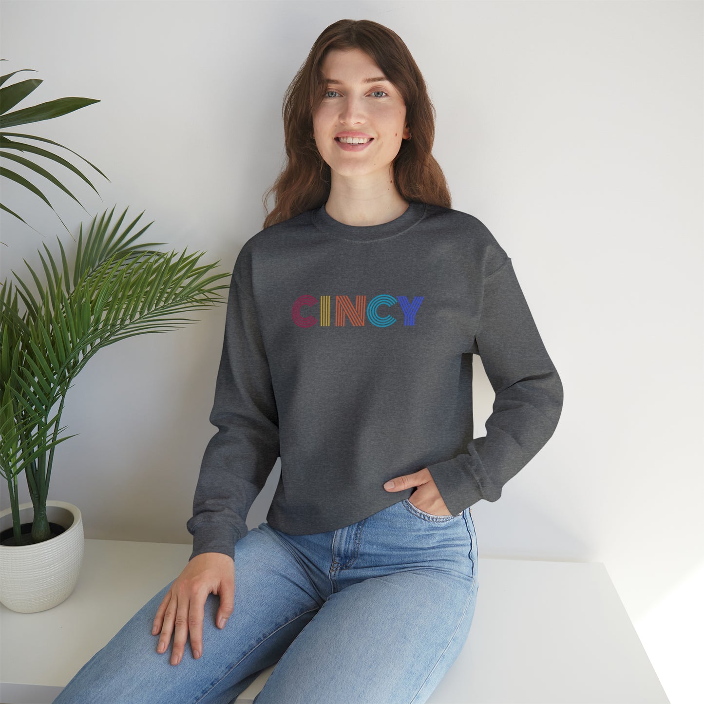 CINCY Unisex Heavy Blend™ Crewneck Sweatshirt
