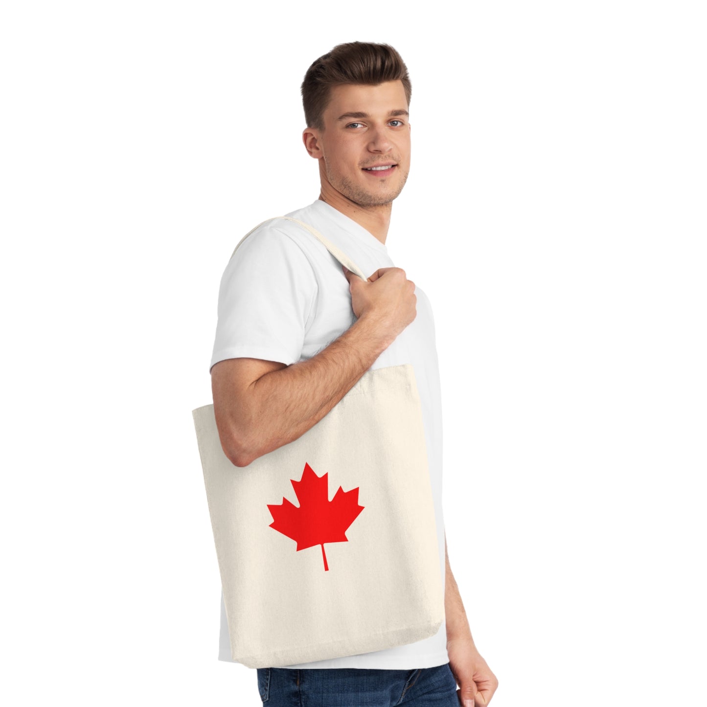 Canadian Maple Leaf, Woven Tote Bag