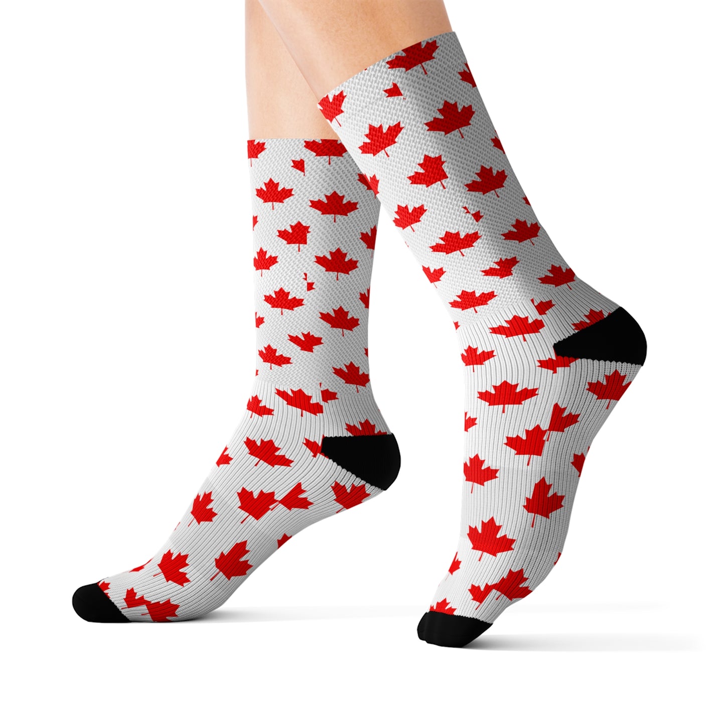Canadian Maple Leaf, Sublimation Socks