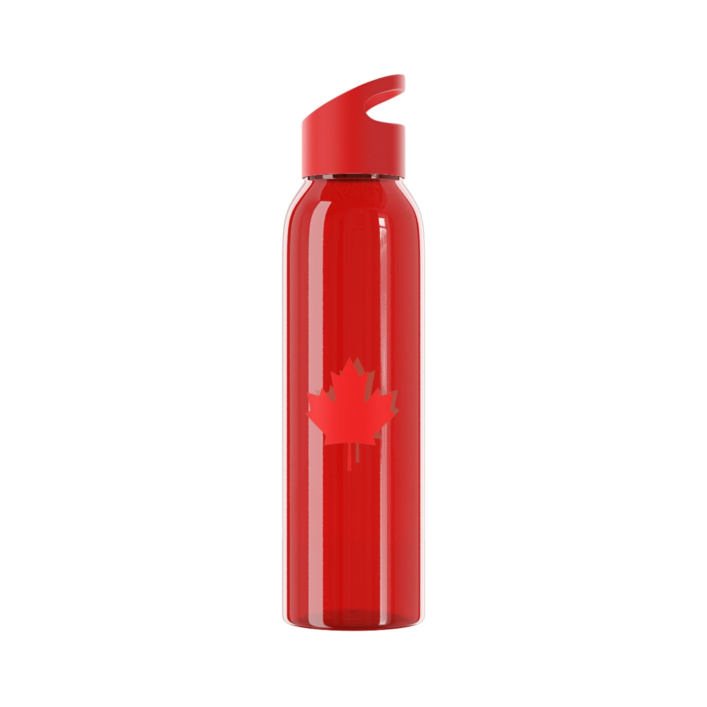 Canadian Maple Leaf, Sky Water Bottle