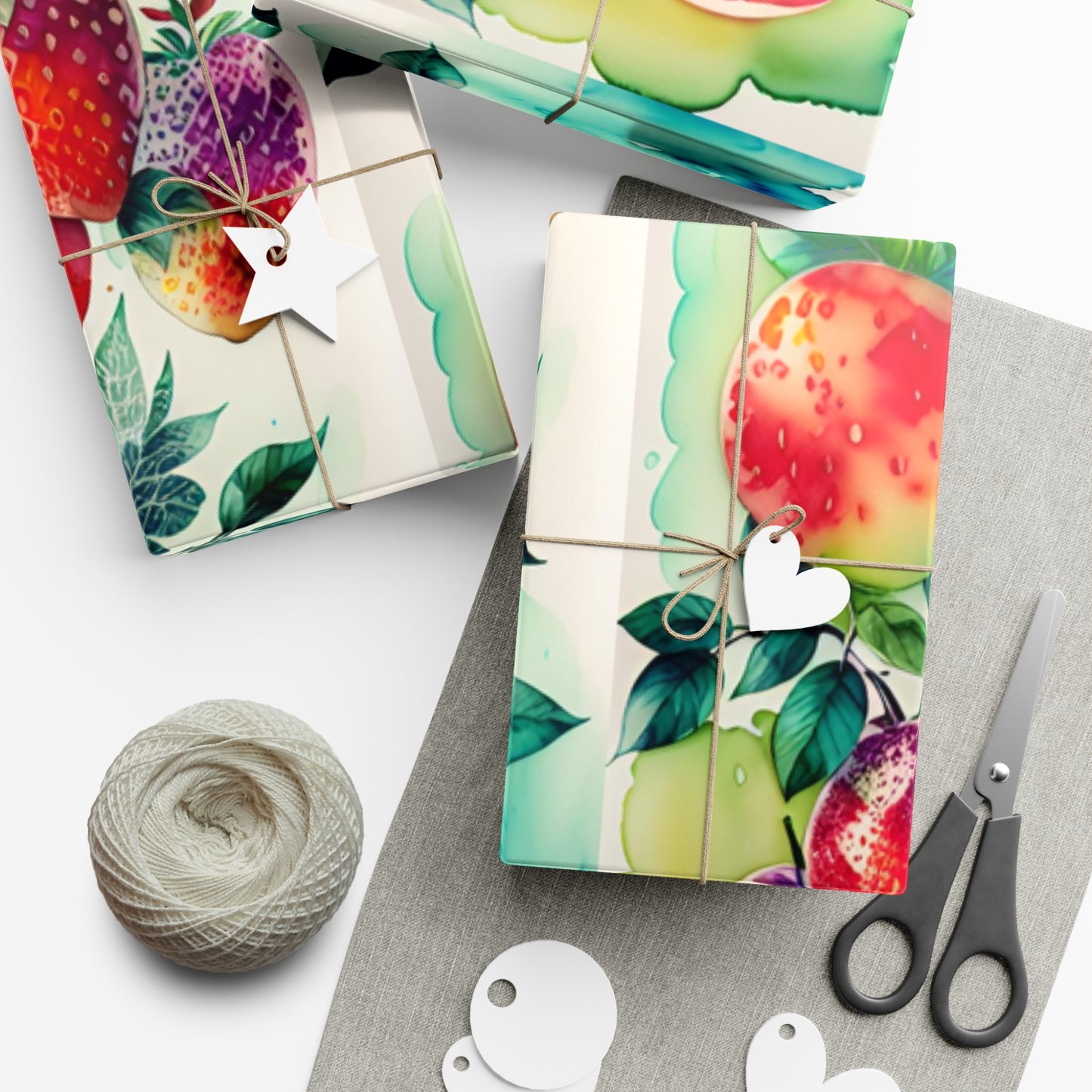 Fruit Watercolor Gift Wrap Paper