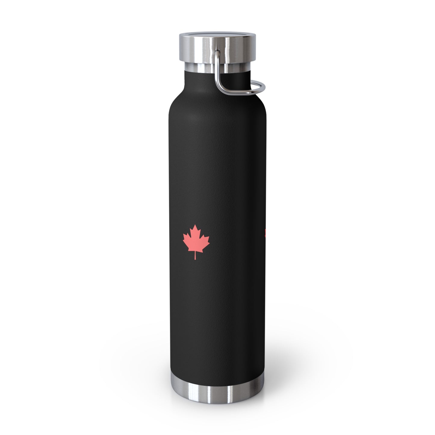 Copper Vacuum Insulated Bottle, 22oz, Canadian Maple Leaf