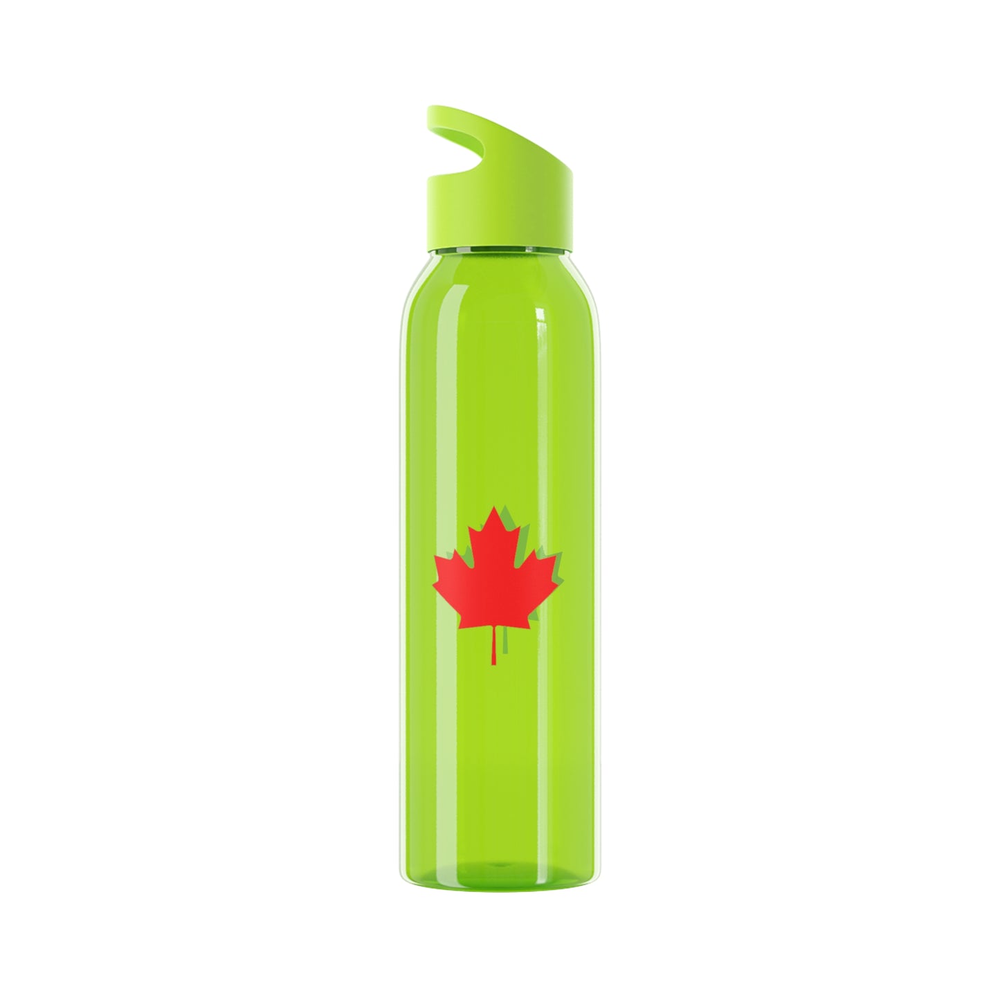 Canadian Maple Leaf, Sky Water Bottle