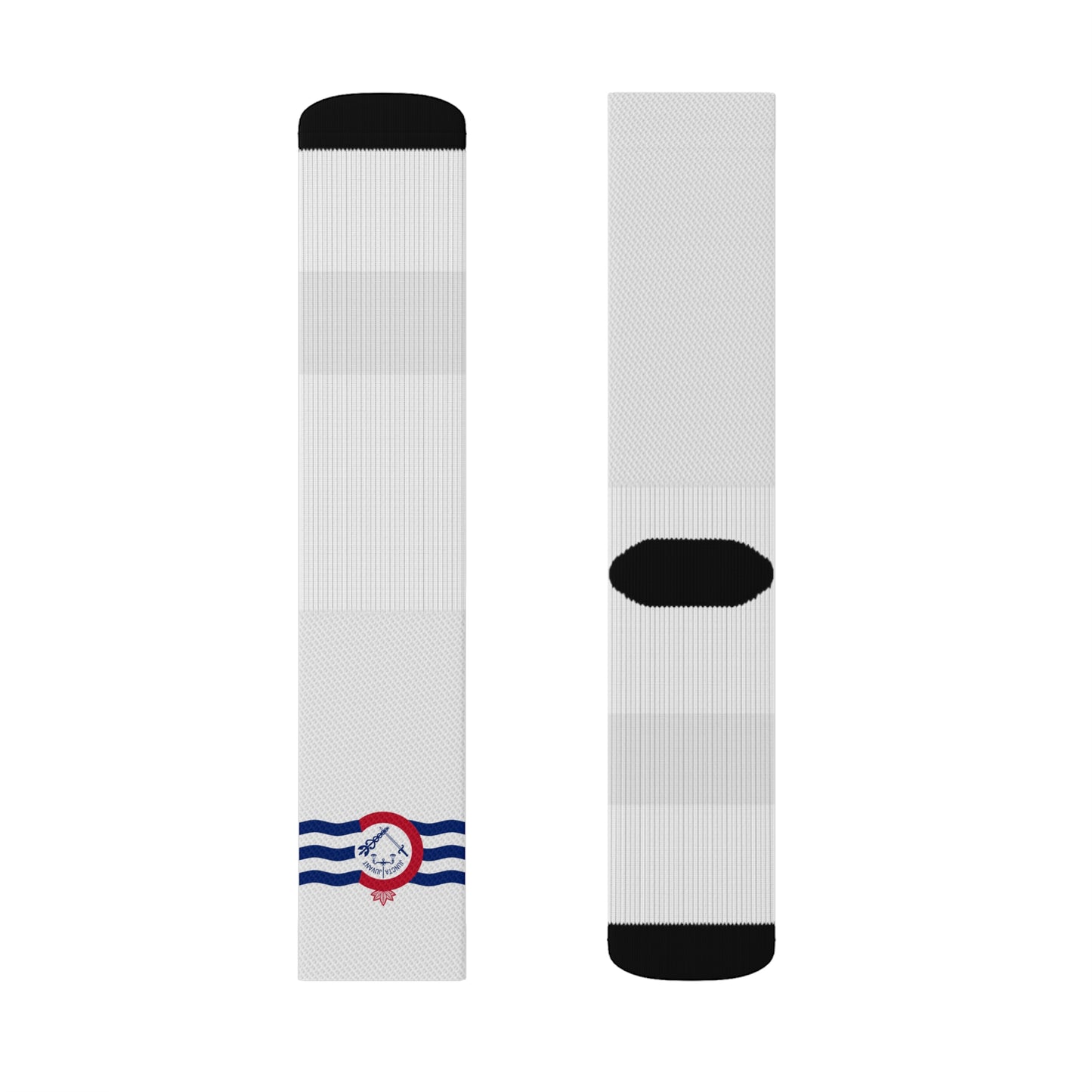 Cincinnati Flag, Sublimation Socks