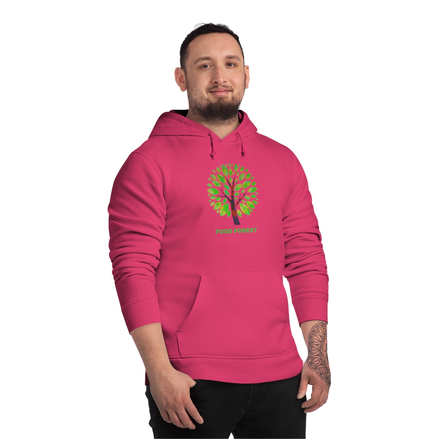 FOOD FOREST Unisex Drummer Hoodie