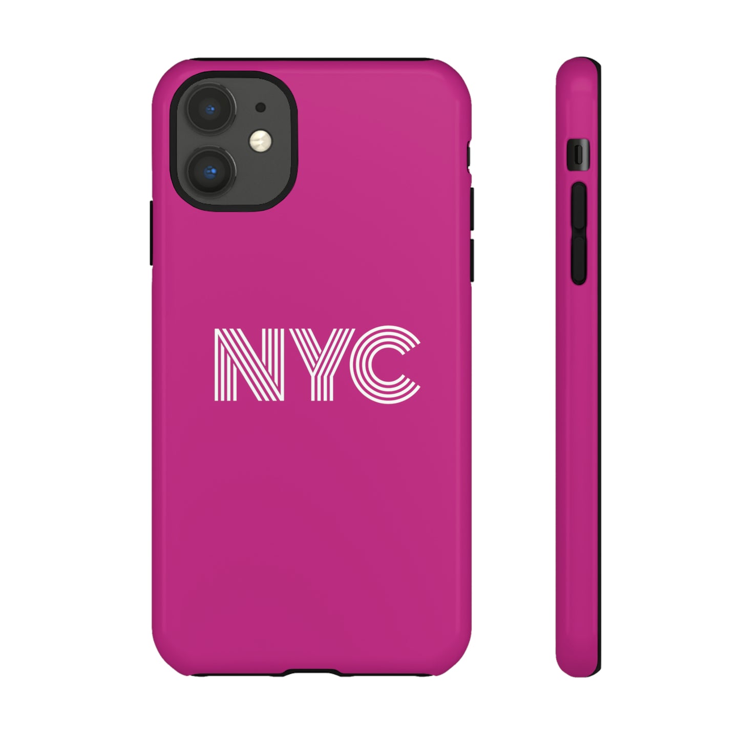 NYC Tough Phone Case, Pink